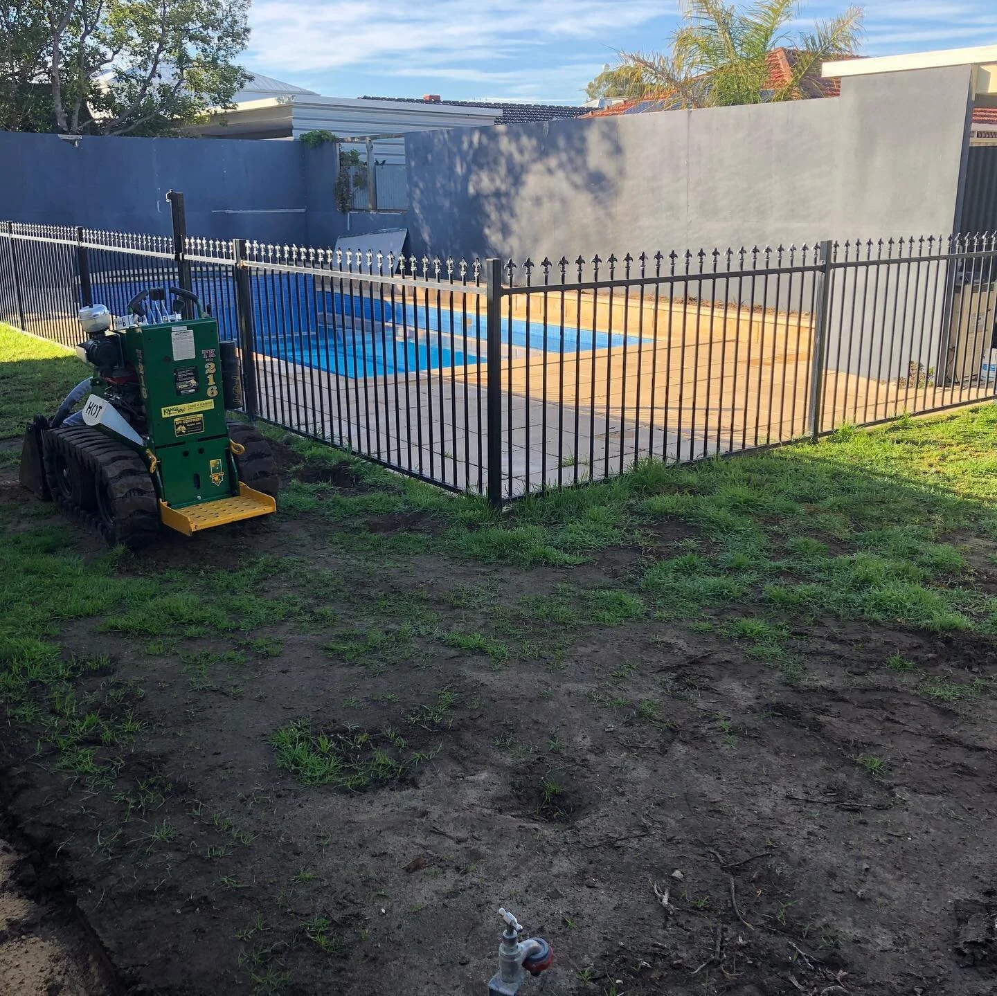 An epic makeover at Glengowrie opens up the clients entire backyard. Re-laying uneven pavers, adding some paths, new fence and wall, with some fresh sir walter buffalo lawn. 
#greendayz #gardens #garden #gardening #flowers #nature #gardendesign #pla