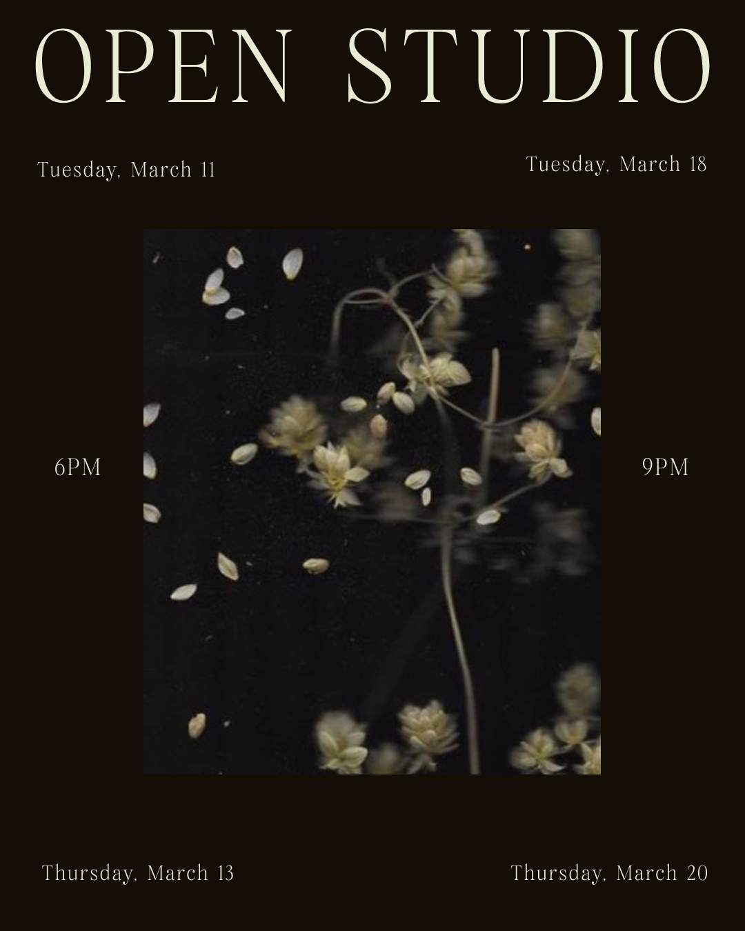 Open Studio: Free Flow Floral Arranging