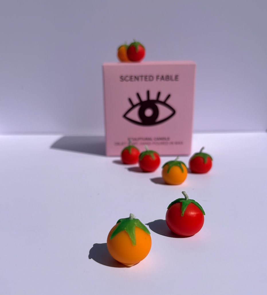 Cherry Tomato Birthday Candles