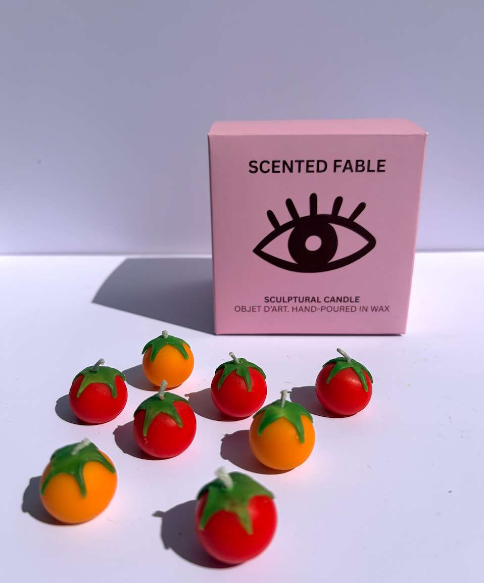 Cherry Tomato Birthday Candles