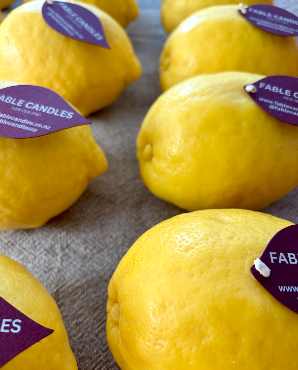 The Giant Lemon Candle