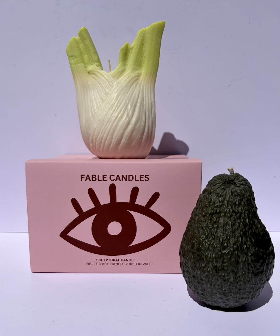 The The Garden Pair - The Avocado & Fennel Candle Gift Box