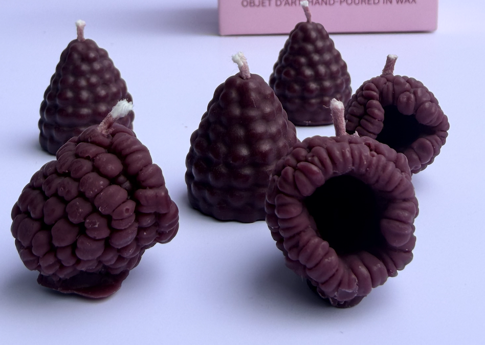 The Mini Blackberry Birthday Candles - 10 Pack