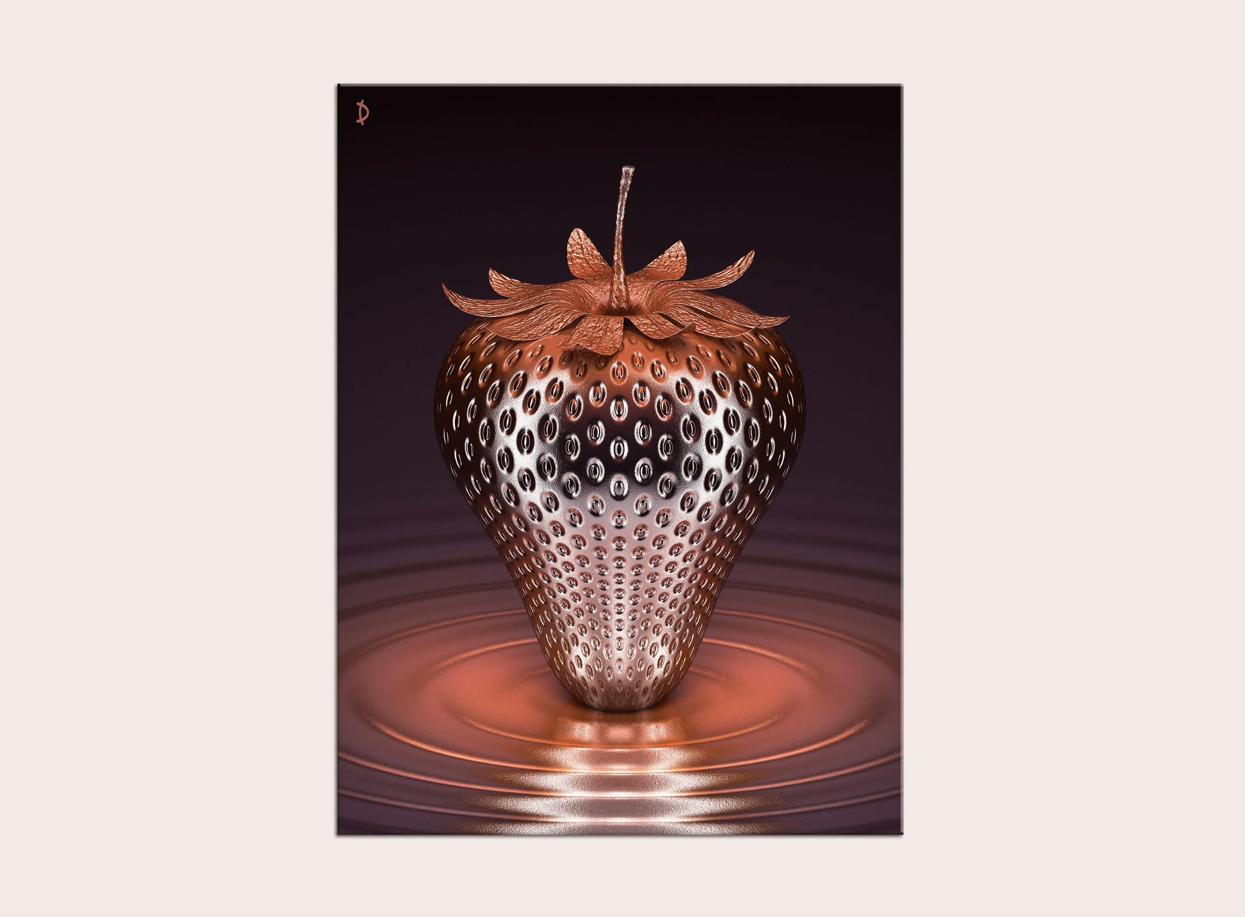 TD081 - DARK STEELBERRY IN  BRONZE