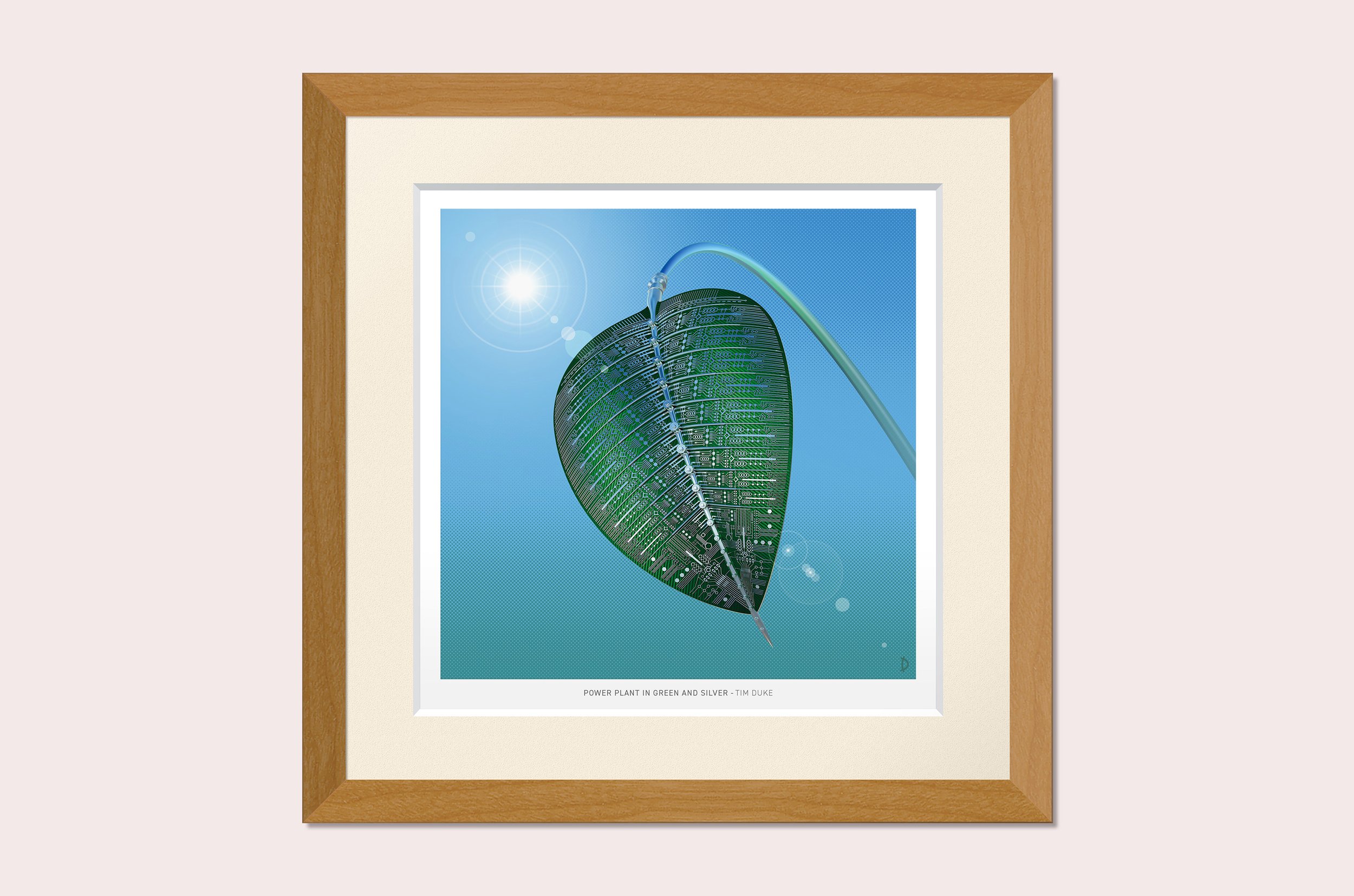 TDFP185 - POWER PLANT IN GREEN AND SILVER