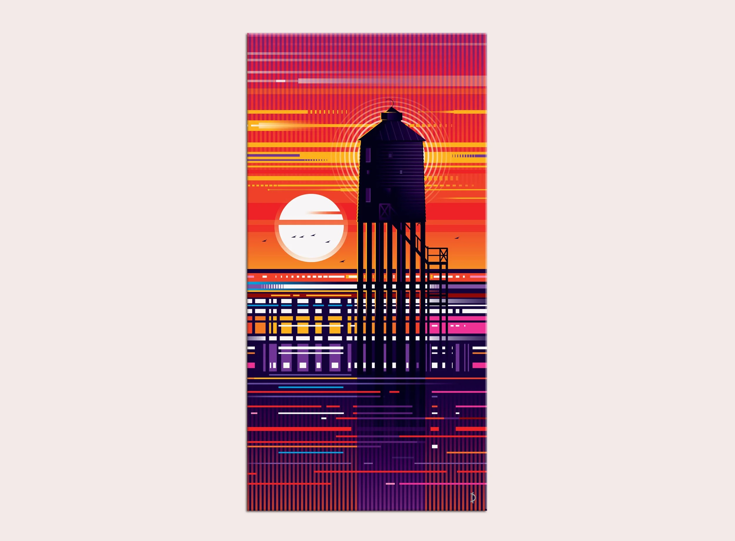TD194 - THE LOW LIGHTHOUSE - WARM LIGHTHOUSE