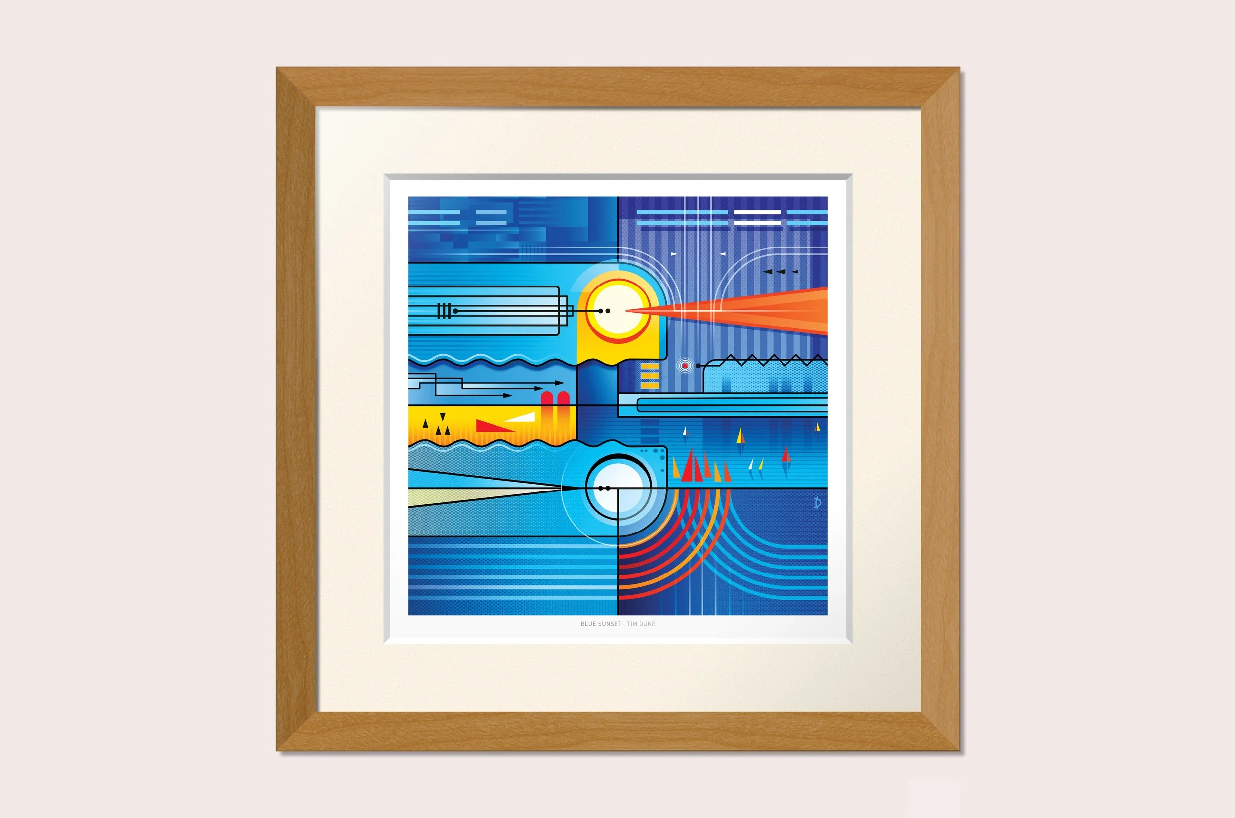 TDFP010 - BLUE SUNSET
