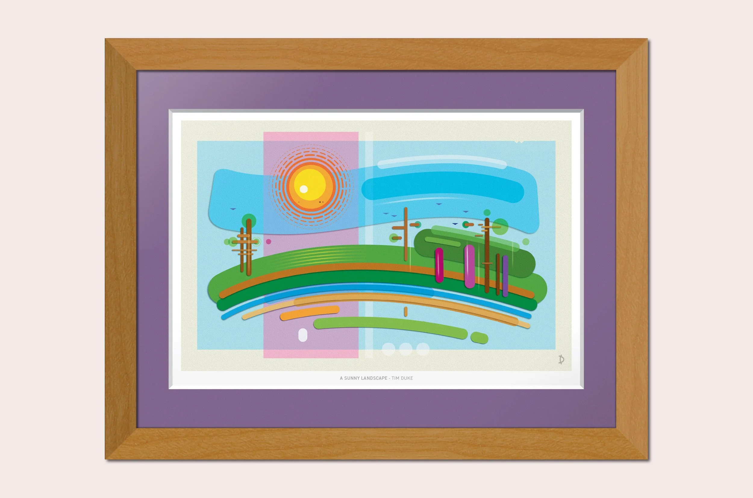 TDFP025 - A SUNNY LANDSCAPE