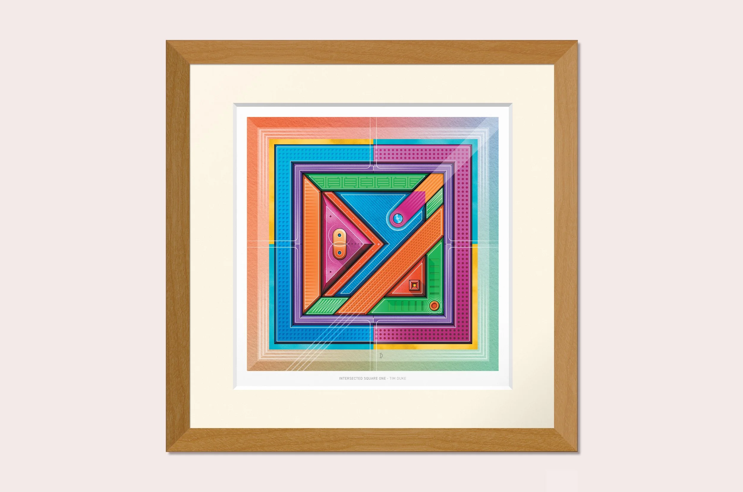 TDFP064 - INTERSECTED SQUARE ONE