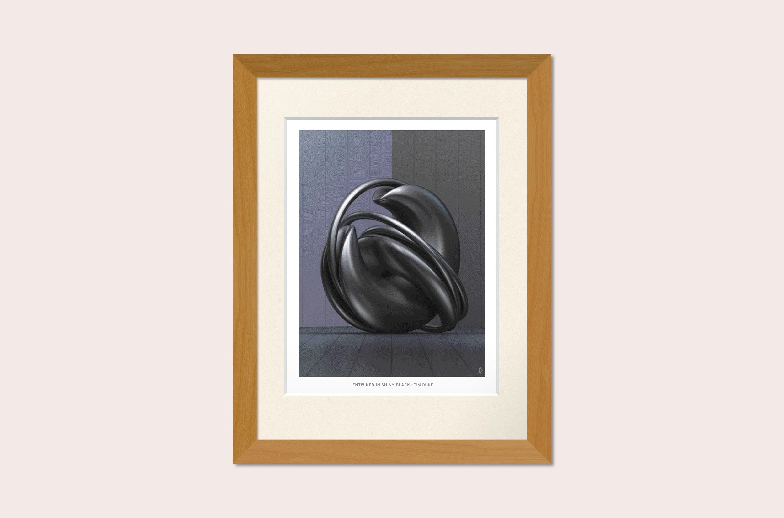 TDFP090 - ENTWINED IN SHINY BLACK