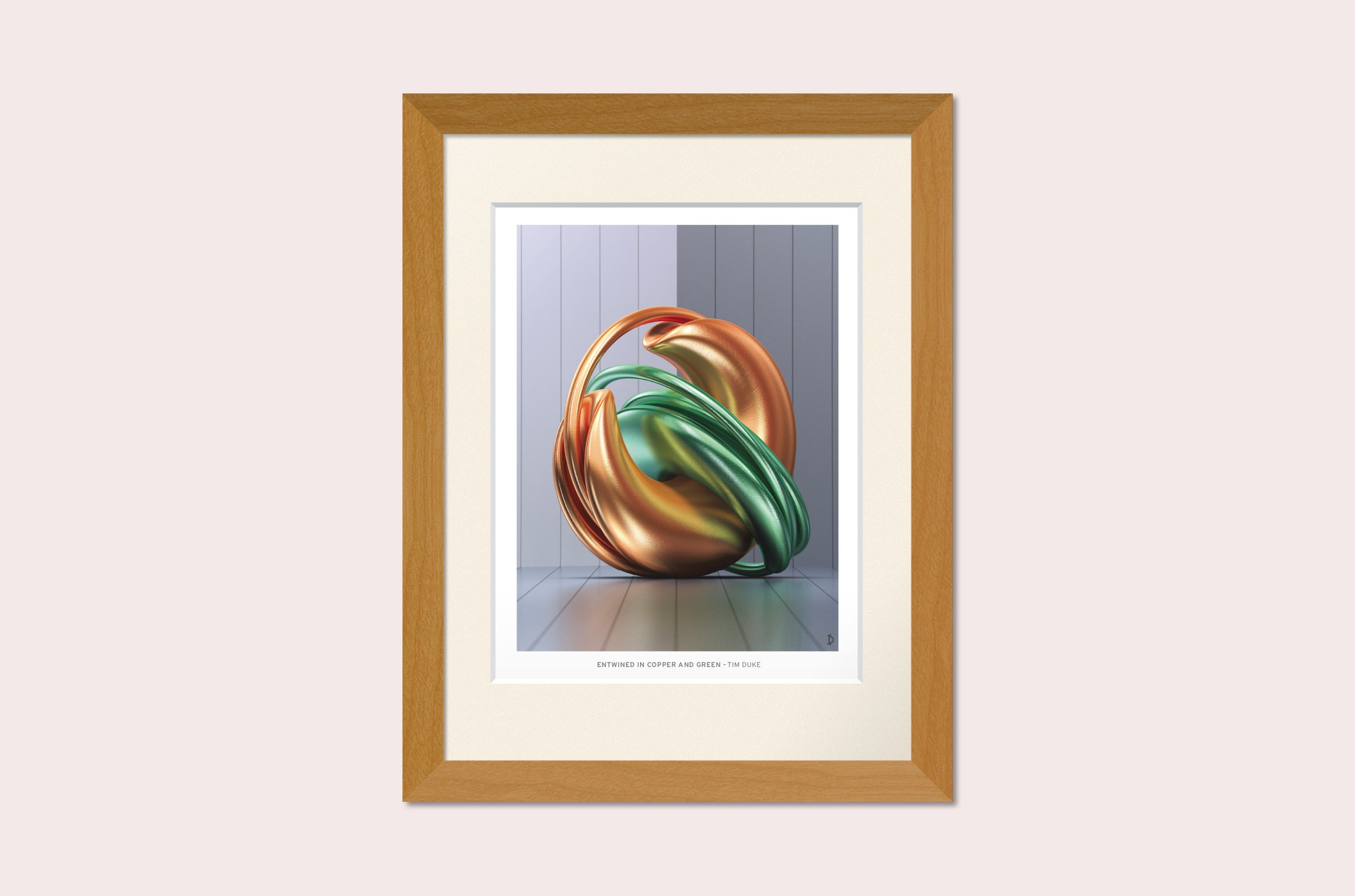TDFP096 - ENTWINED IN COPPER AND GREEN