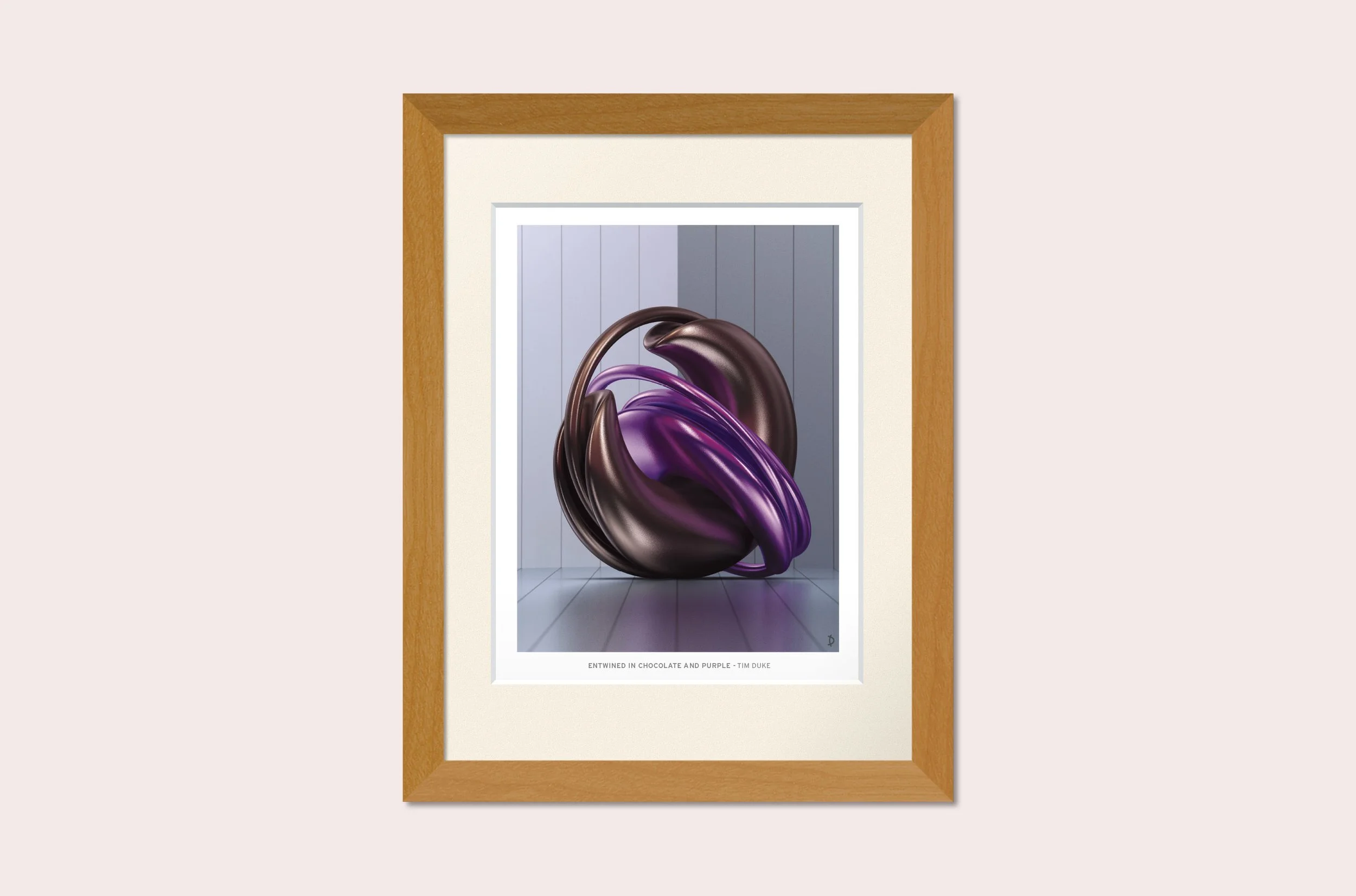 TDFP100 - ENTWINED IN CHOCOLATE AND PURPLE