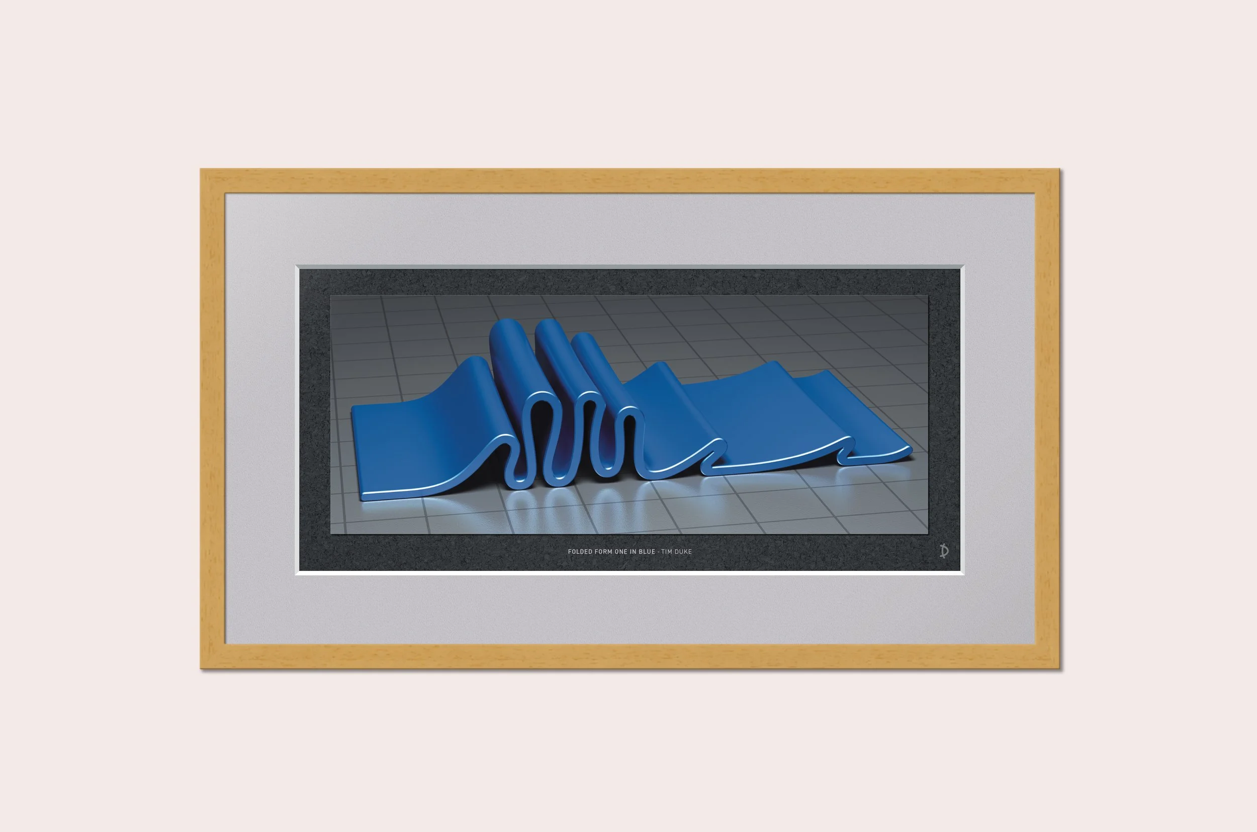 TDFP114 - FOLDED FORM ONE - BLUE