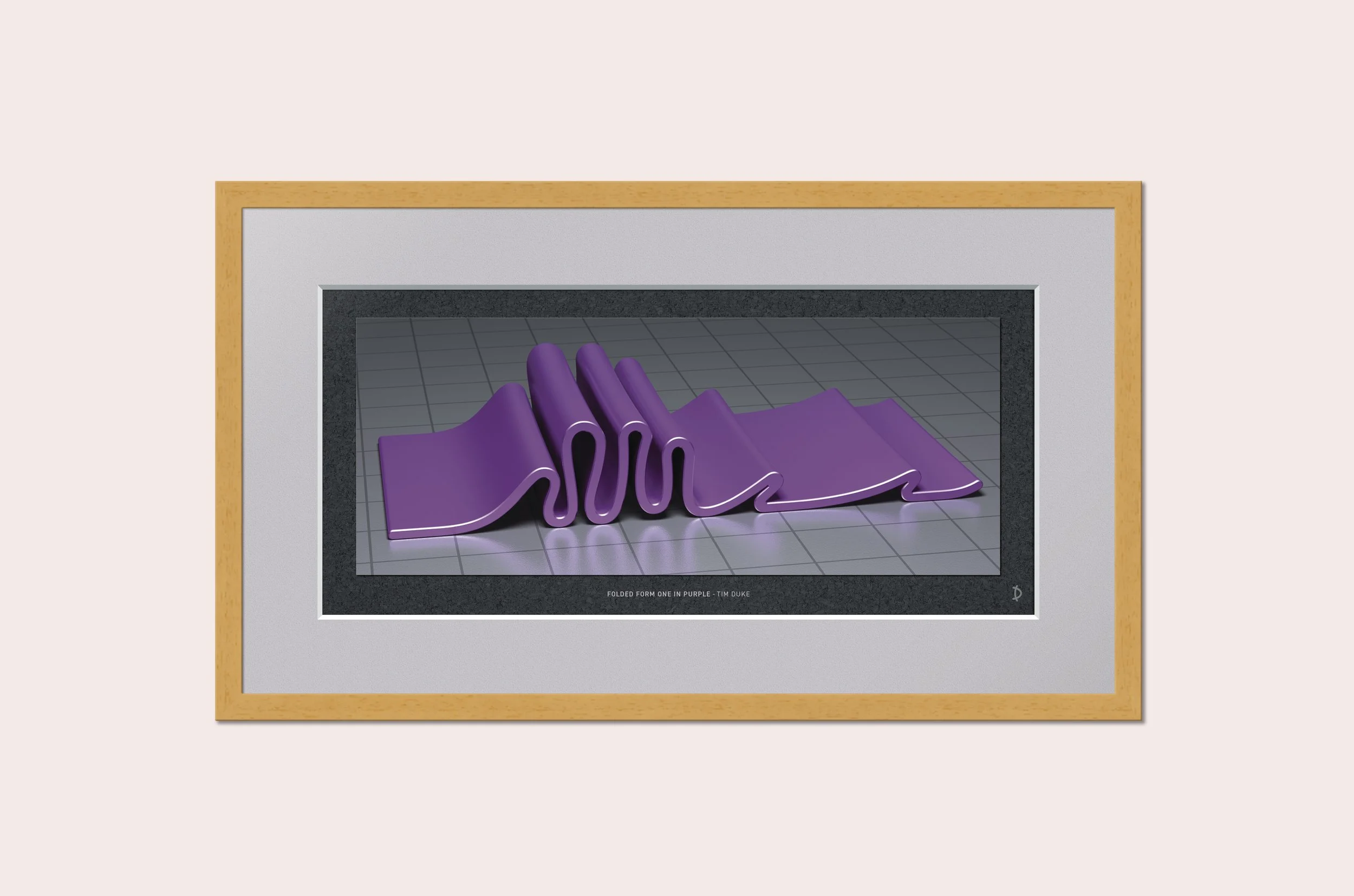 TDFP116 - FOLDED FORM ONE - PURPLE