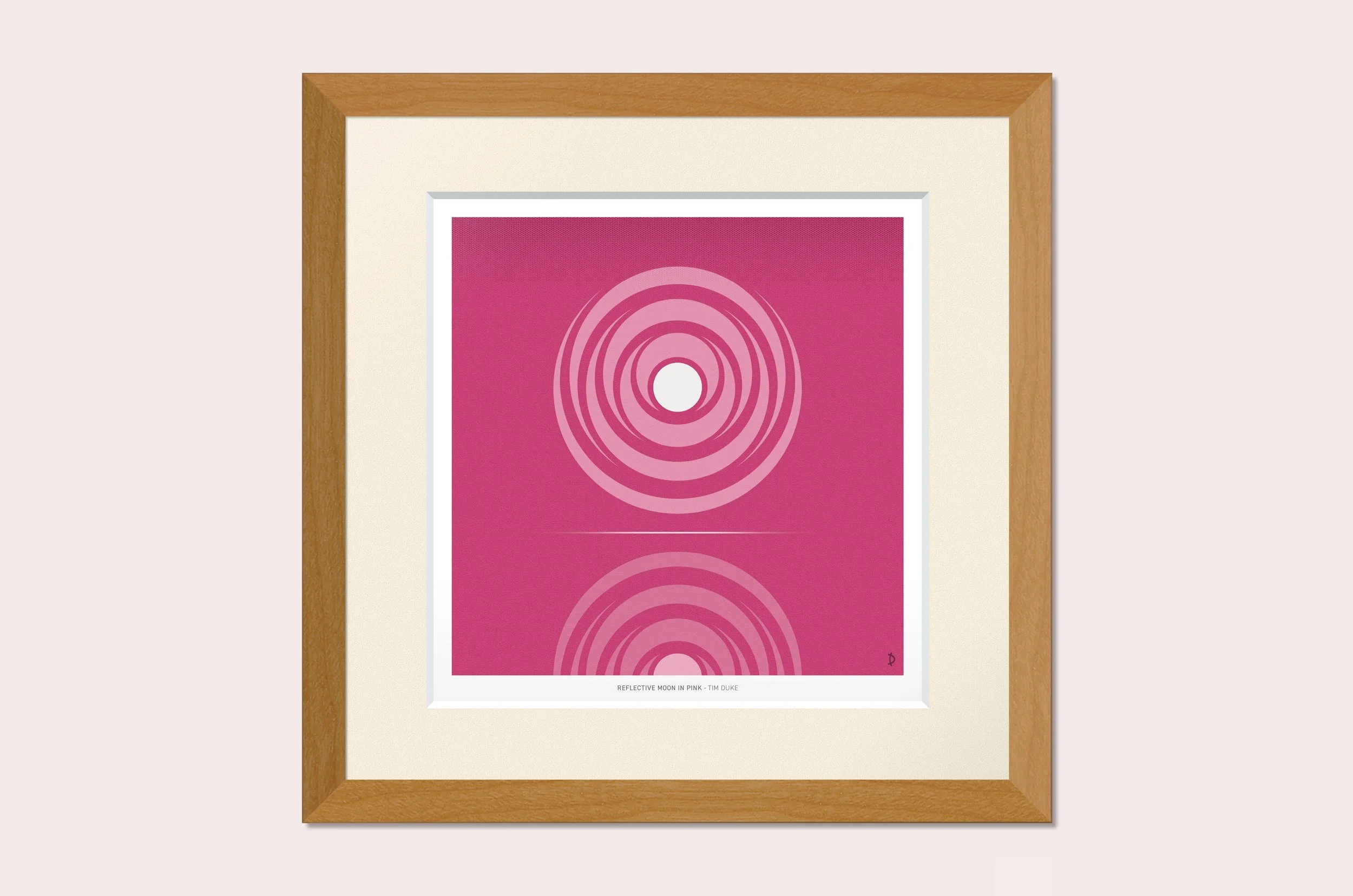 TDFP128 - REFLECTIVE MOON IN PINK