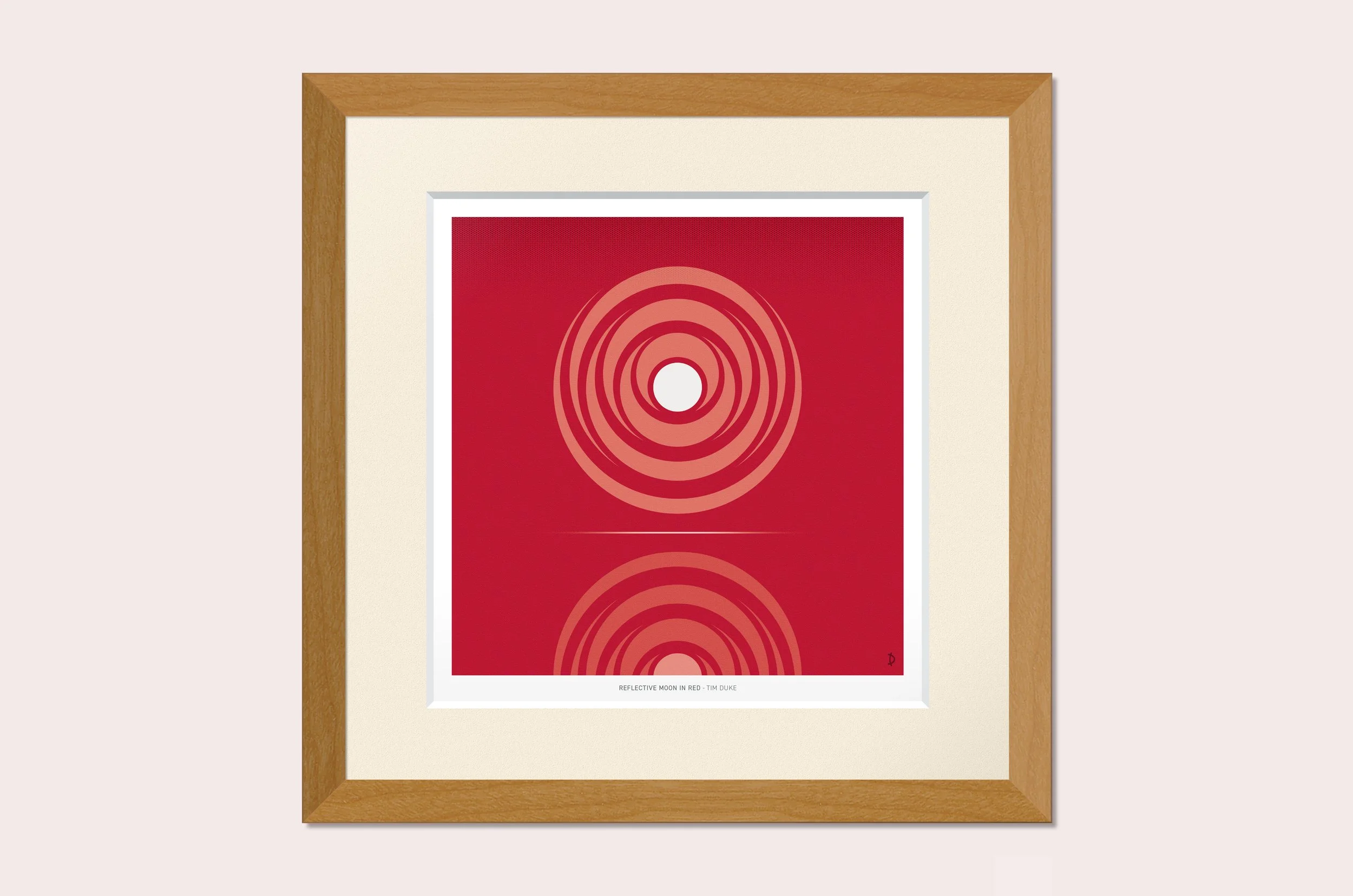 TDFP130 - REFLECTIVE MOON IN RED
