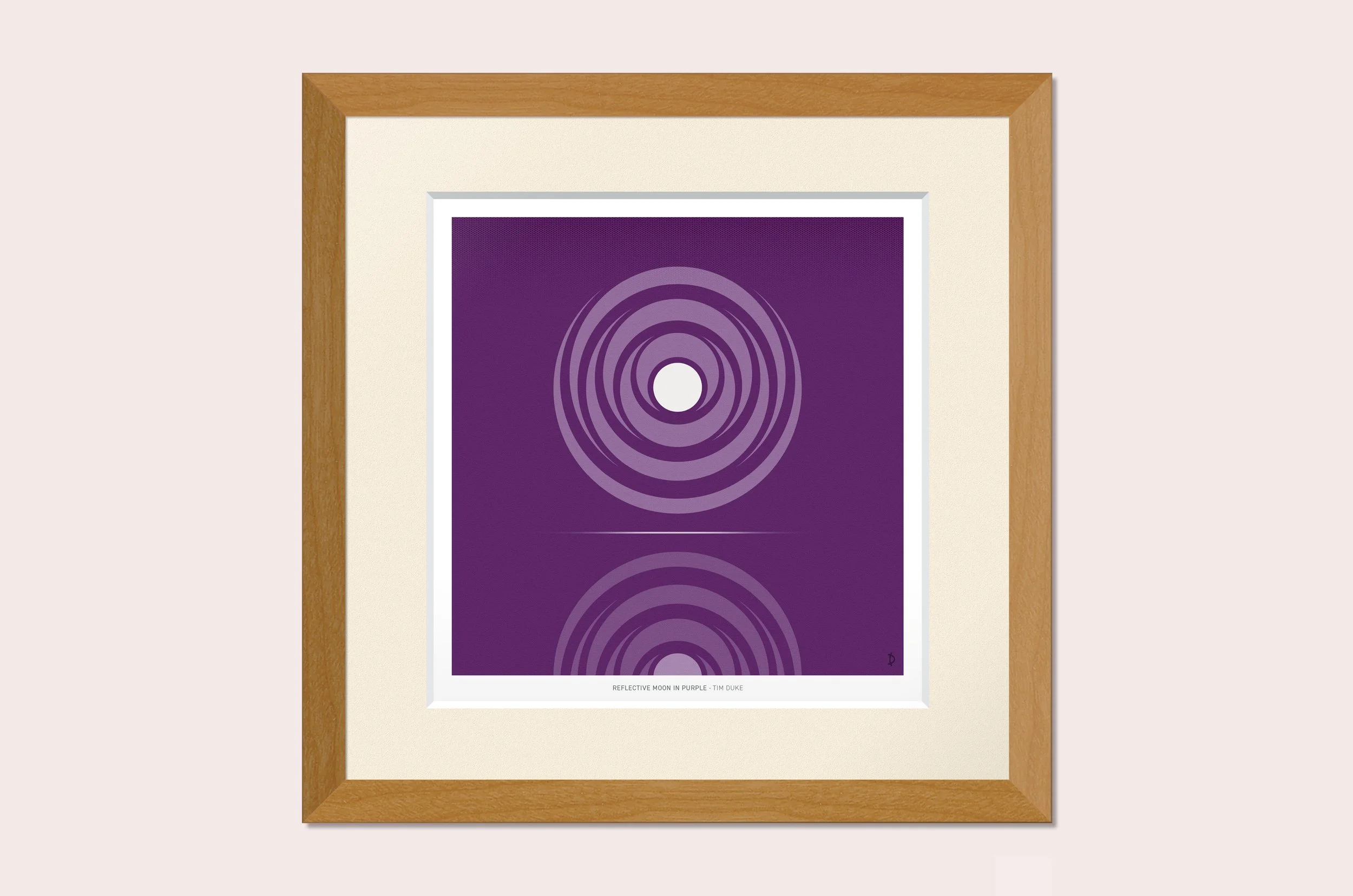 TDFP132 - REFLECTIVE MOON IN PURPLE