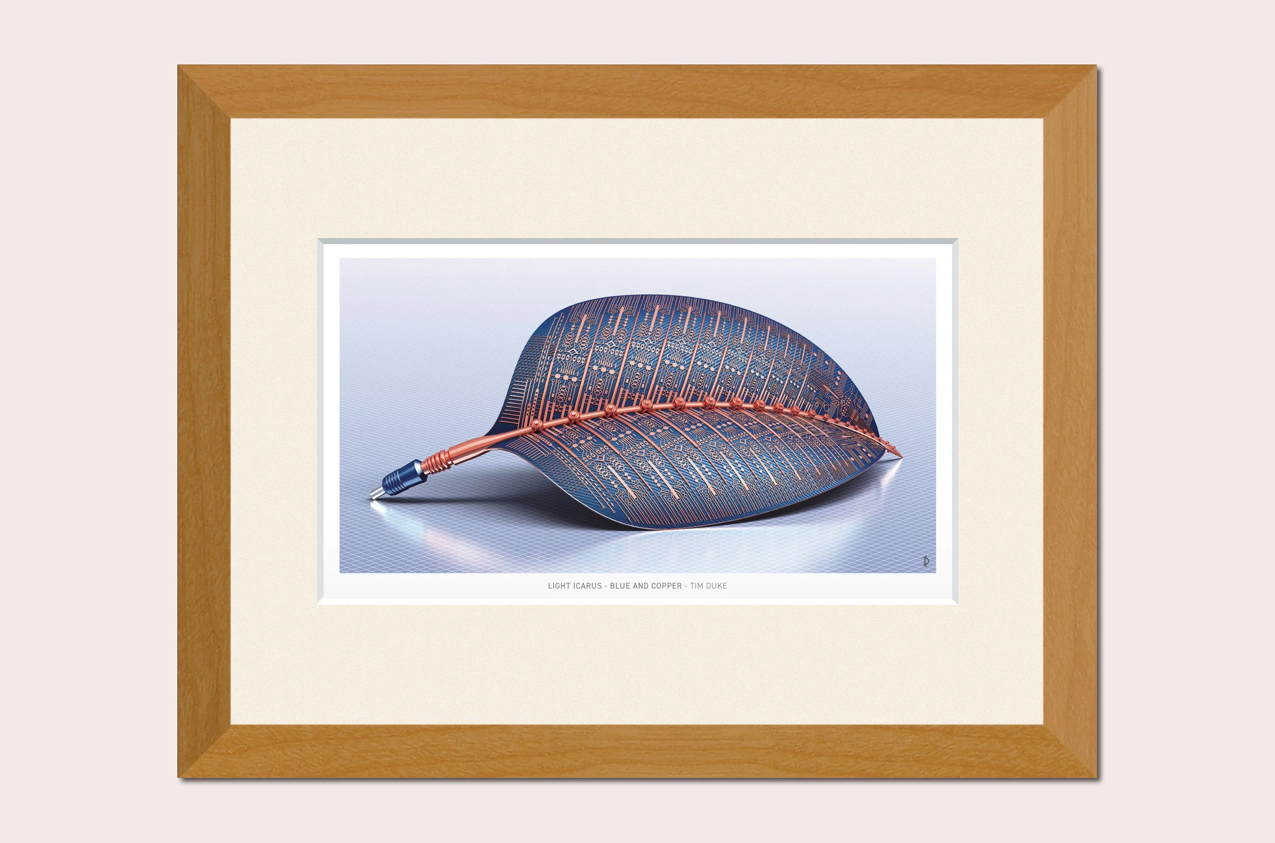 TDFP141 - LIGHT ICARUS - BLUE AND COPPER