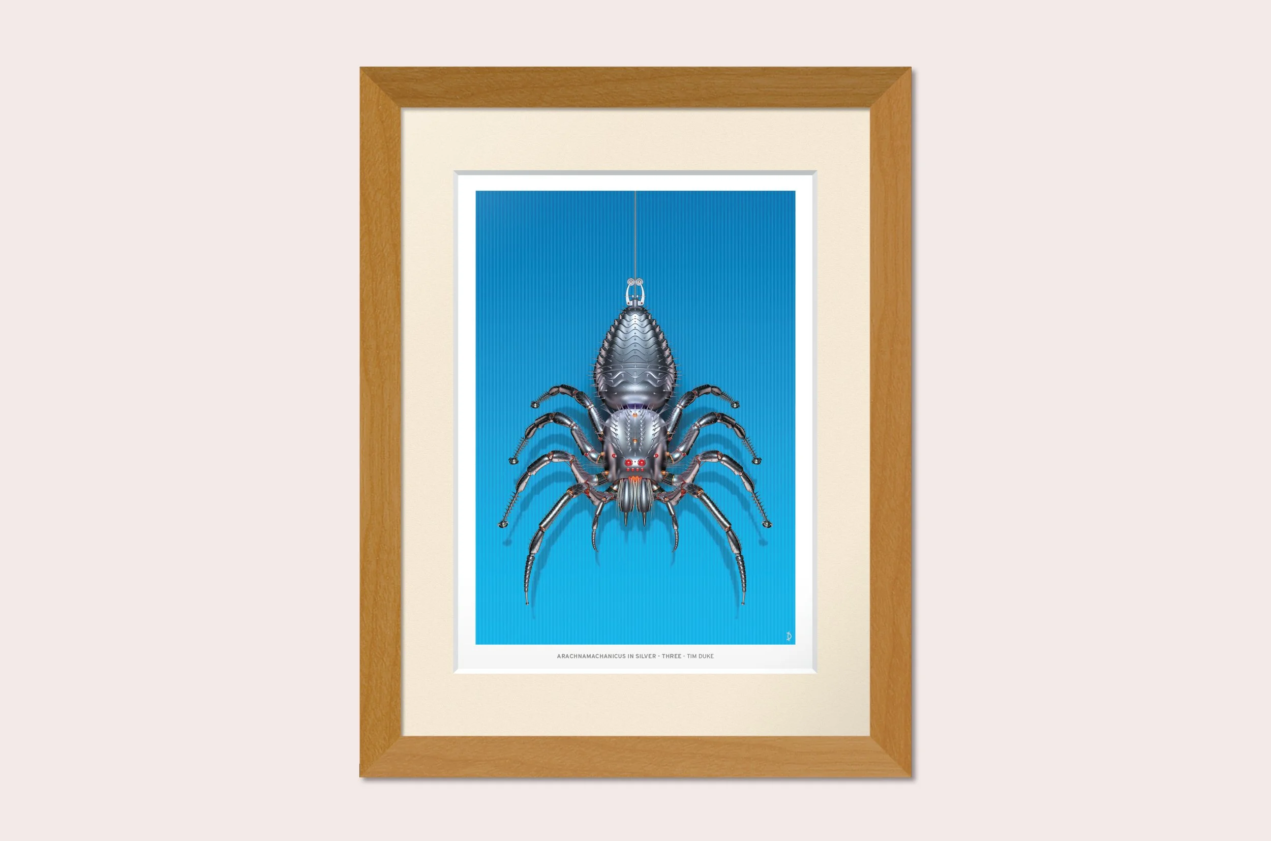 TDFP168 - ARACHNAMACHANICUS IN SILVER - THREE