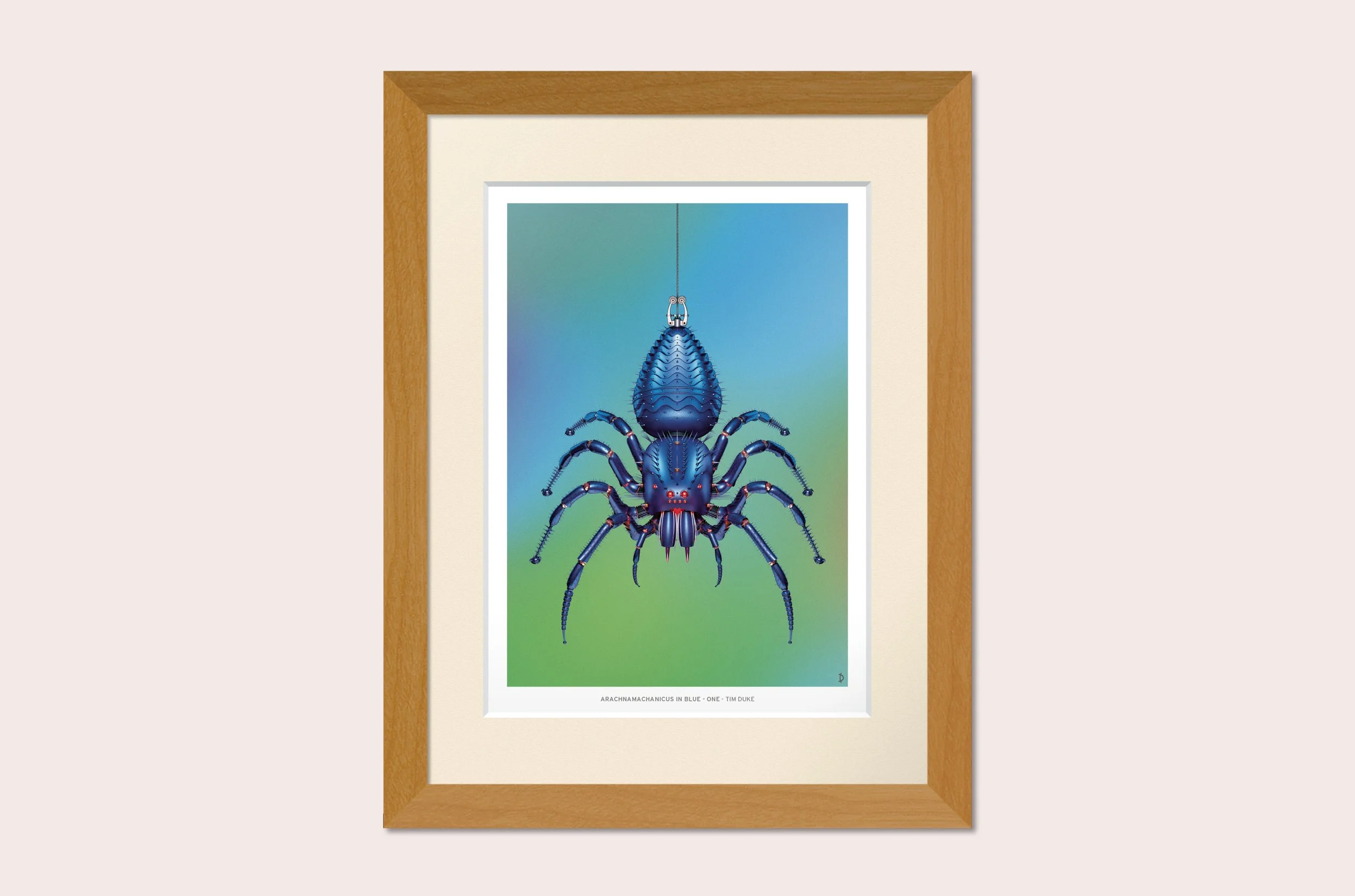 TDFP169 - ARACHNAMACHANICUS IN BLUE - ONE