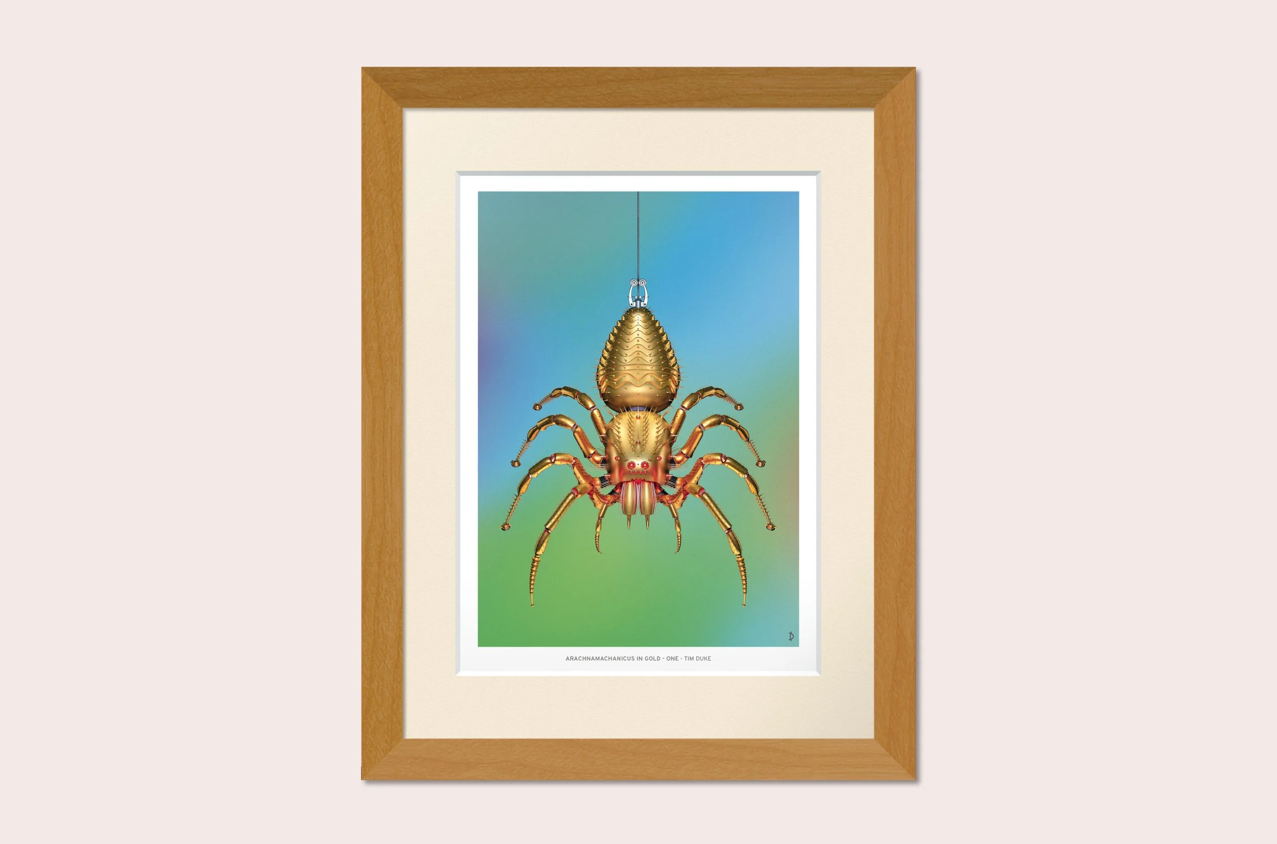 TDFP172- ARACHNAMACHANICUS IN GOLD - ONE