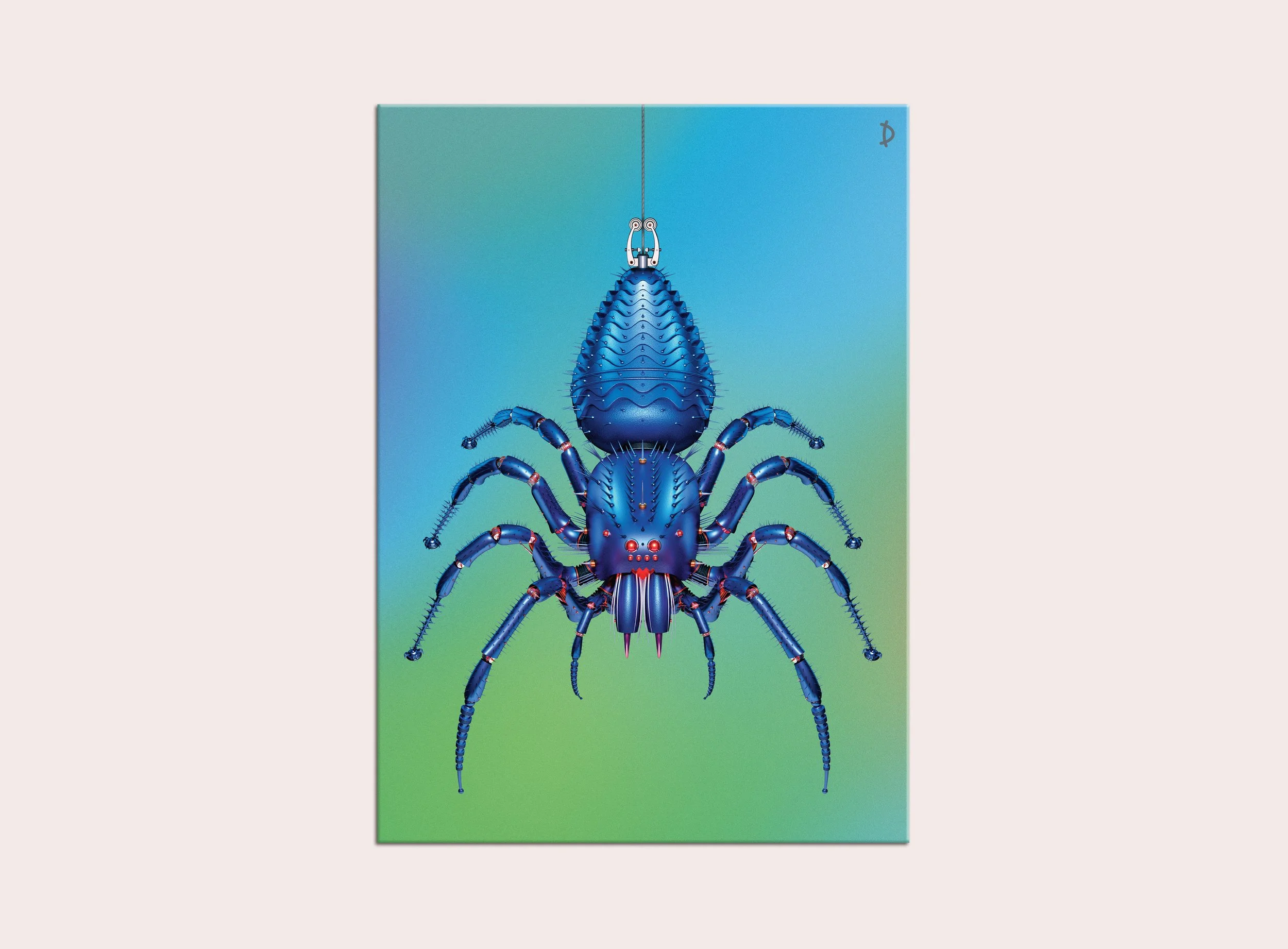 TD169 - ARACHNAMACHANICUS IN BLUE - ONE