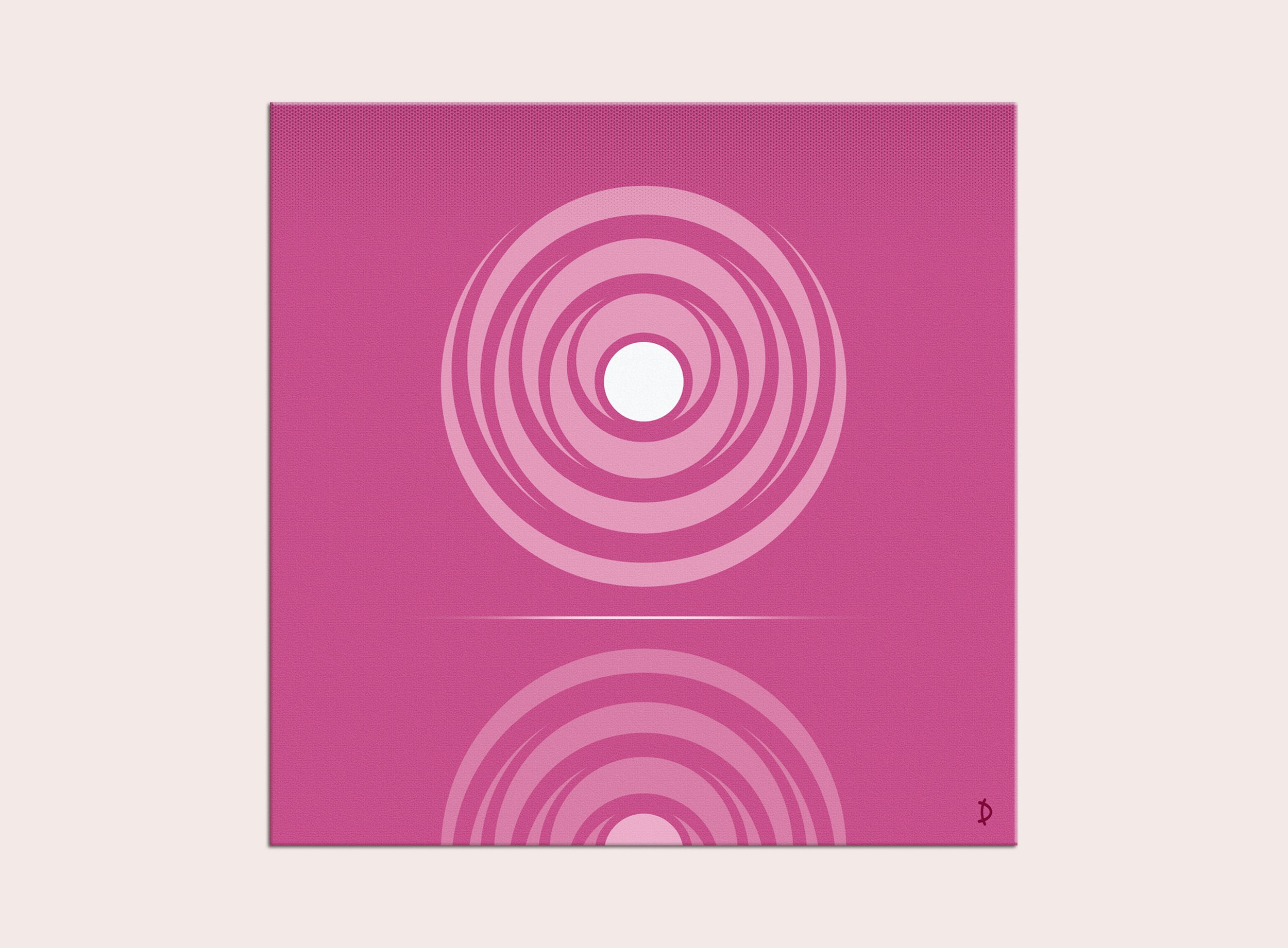 TD128 - REFLECTIVE MOON - PINK