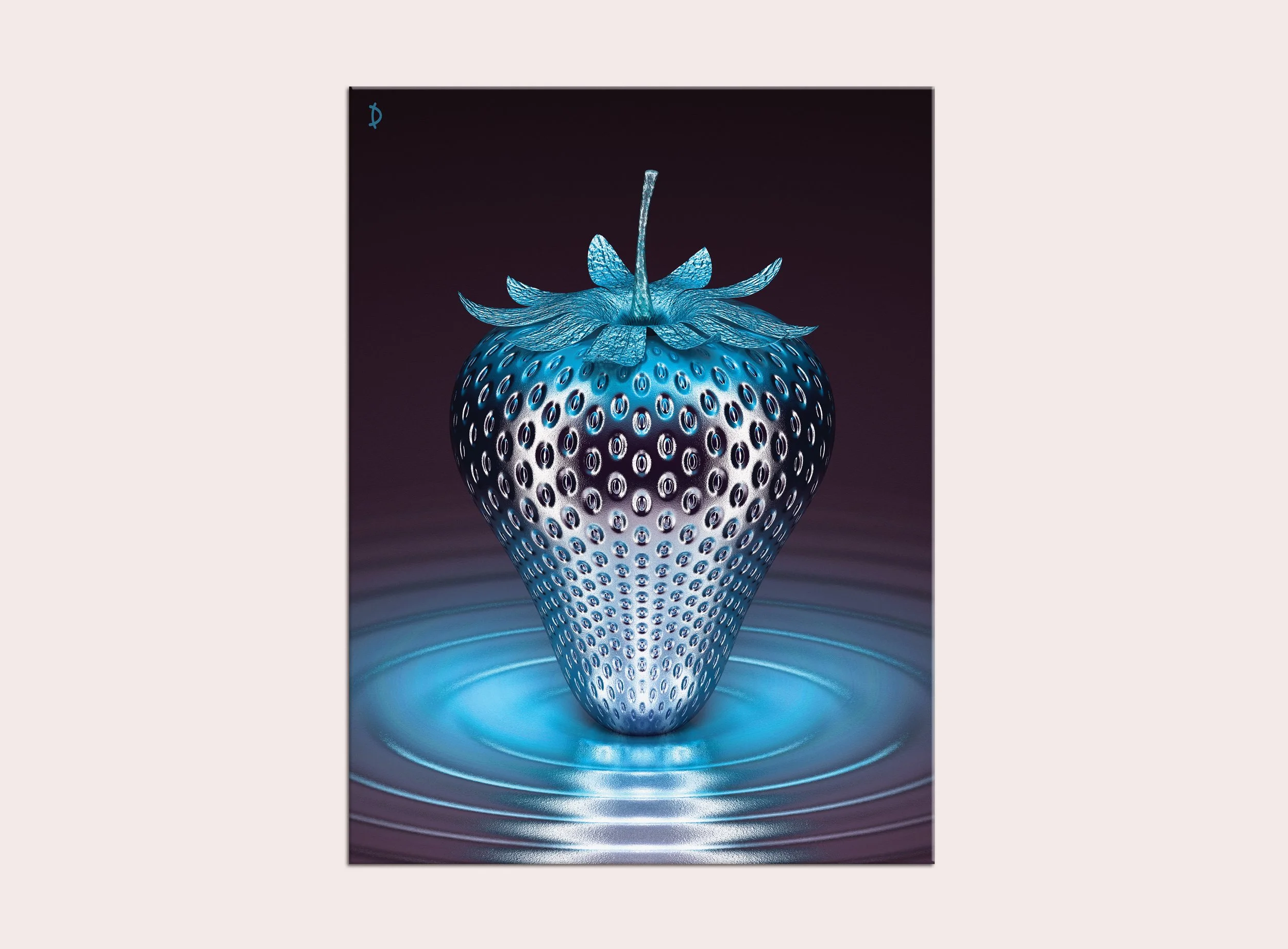 TD078 - DARK STEELBERRY IN BLUE