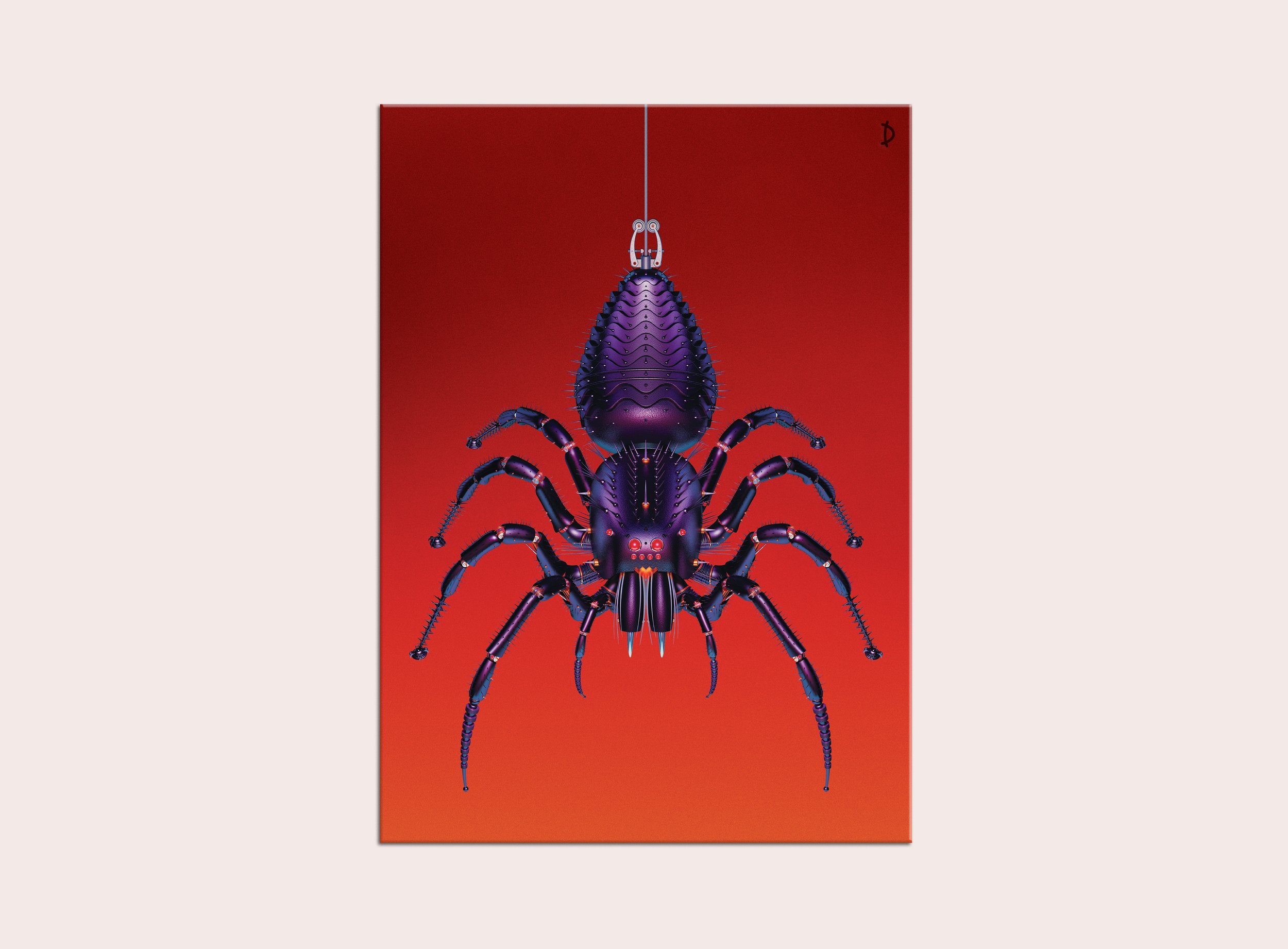 TD164 - ARACHNAMACHANICUS IN BLACK - TWO