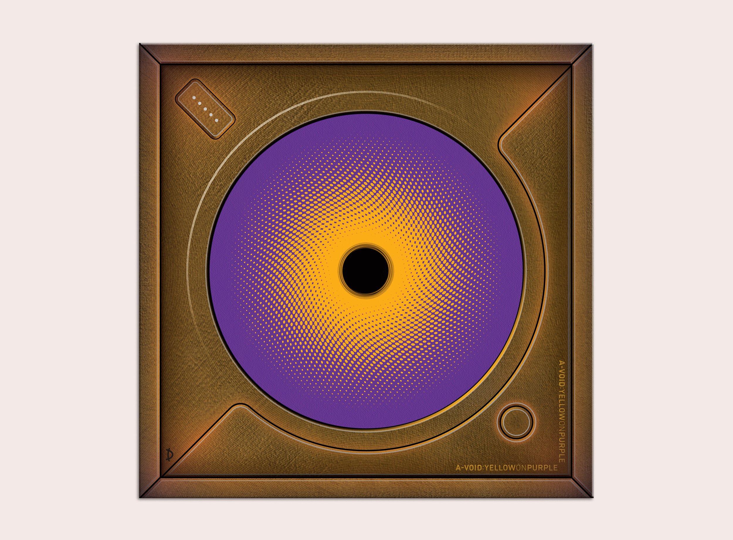TD217 - A-VOID: YELLOW ON PURPLE