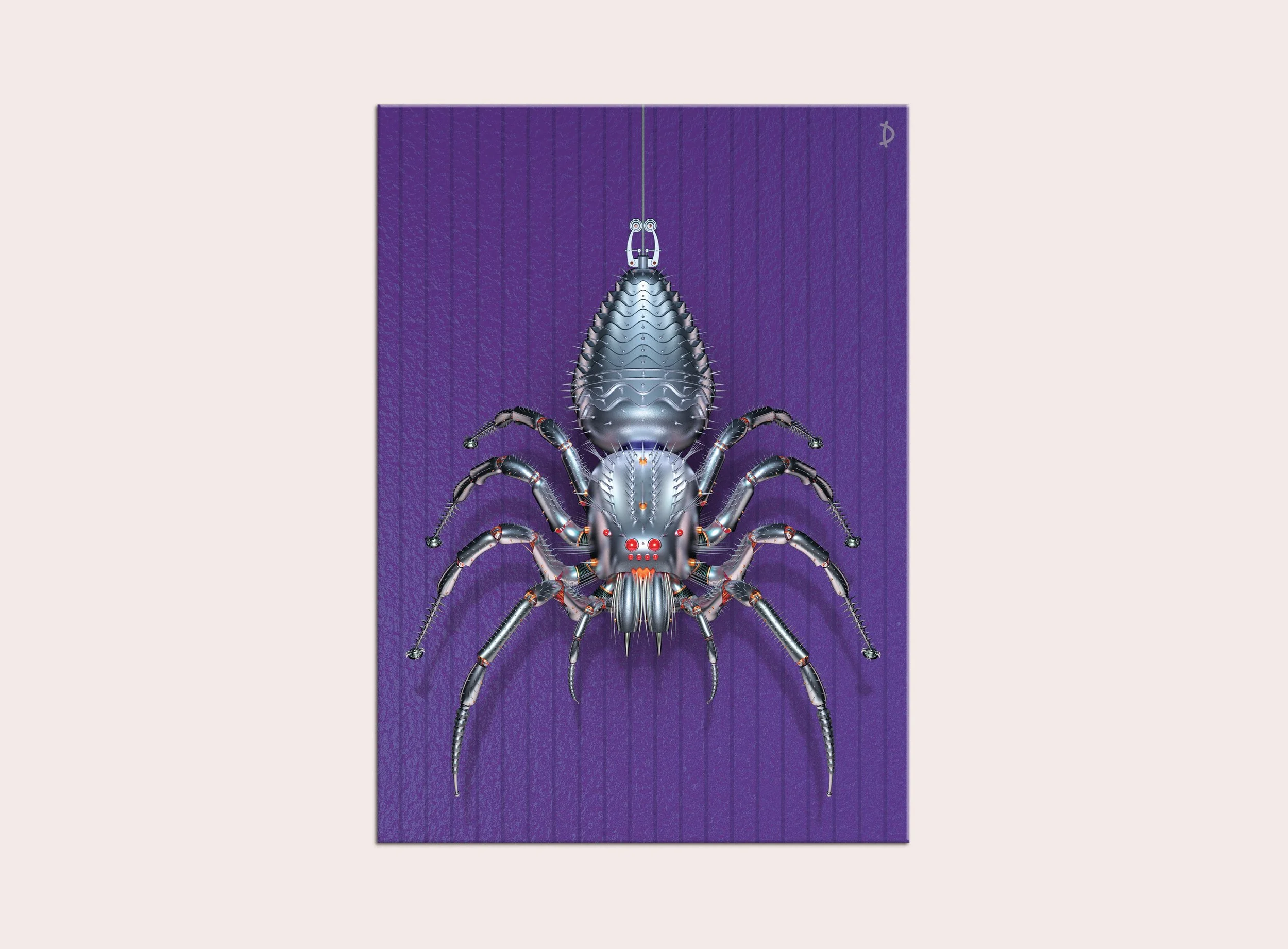 TD167 - ARACHNAMACHANICUS IN SILVER - TWO
