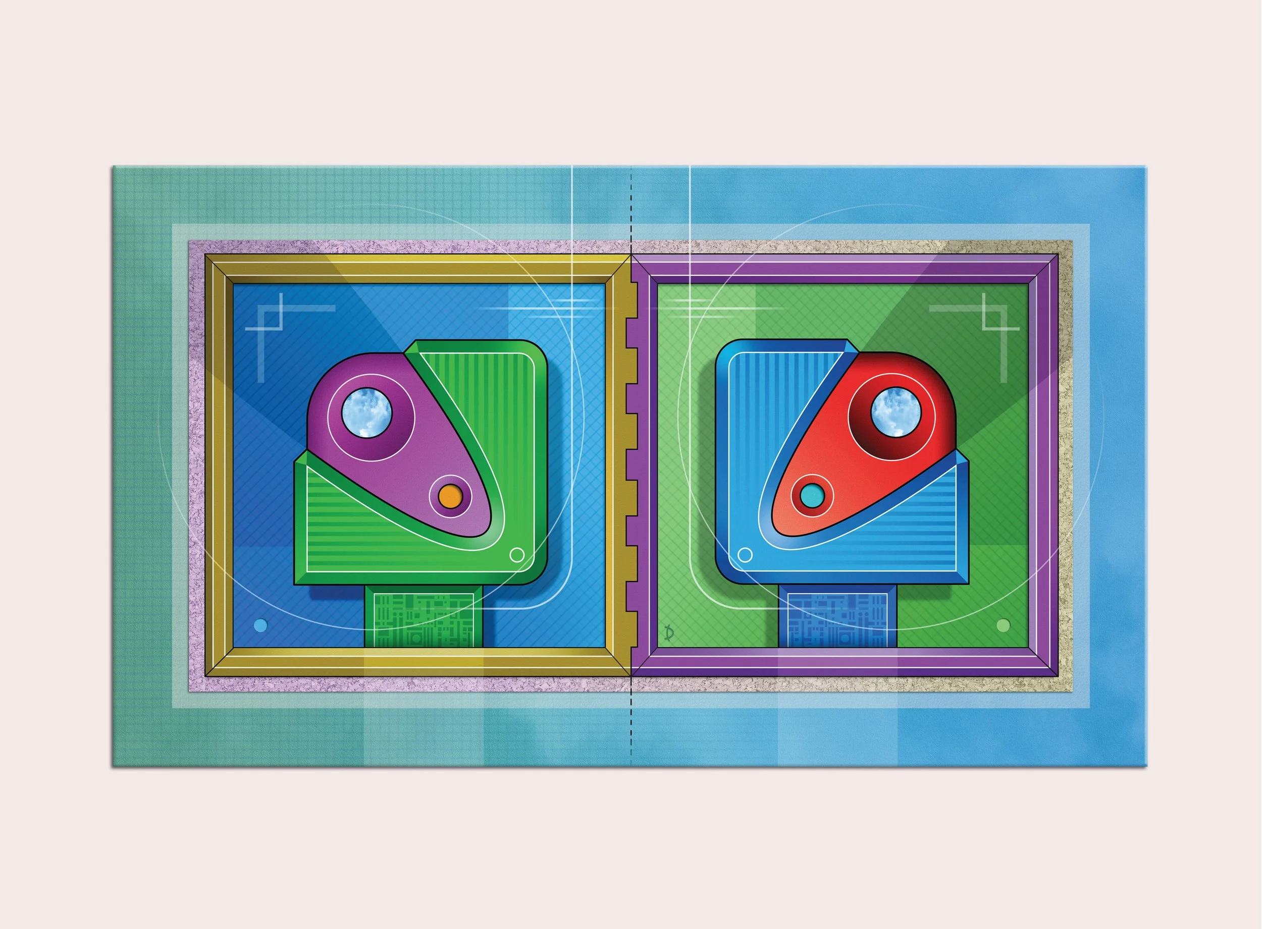 TD061 - TWO CUBES