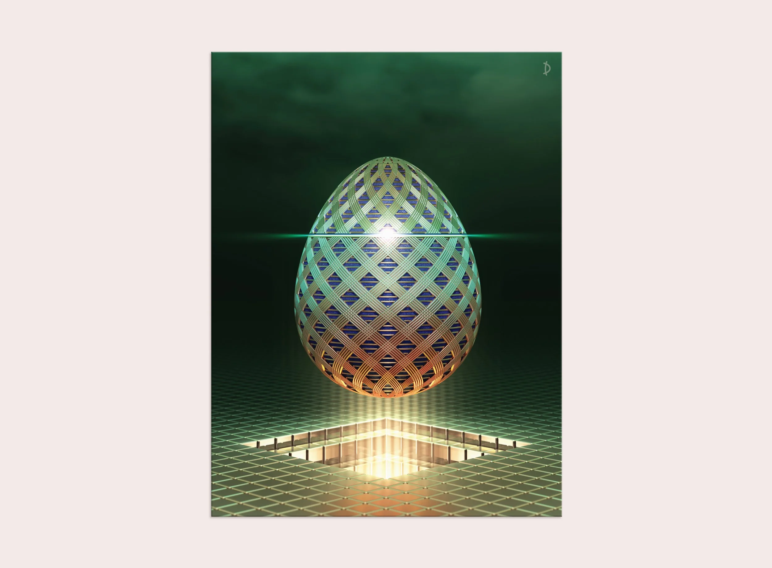 TD228- HATCH-ONE - COPPER WITH GREEN