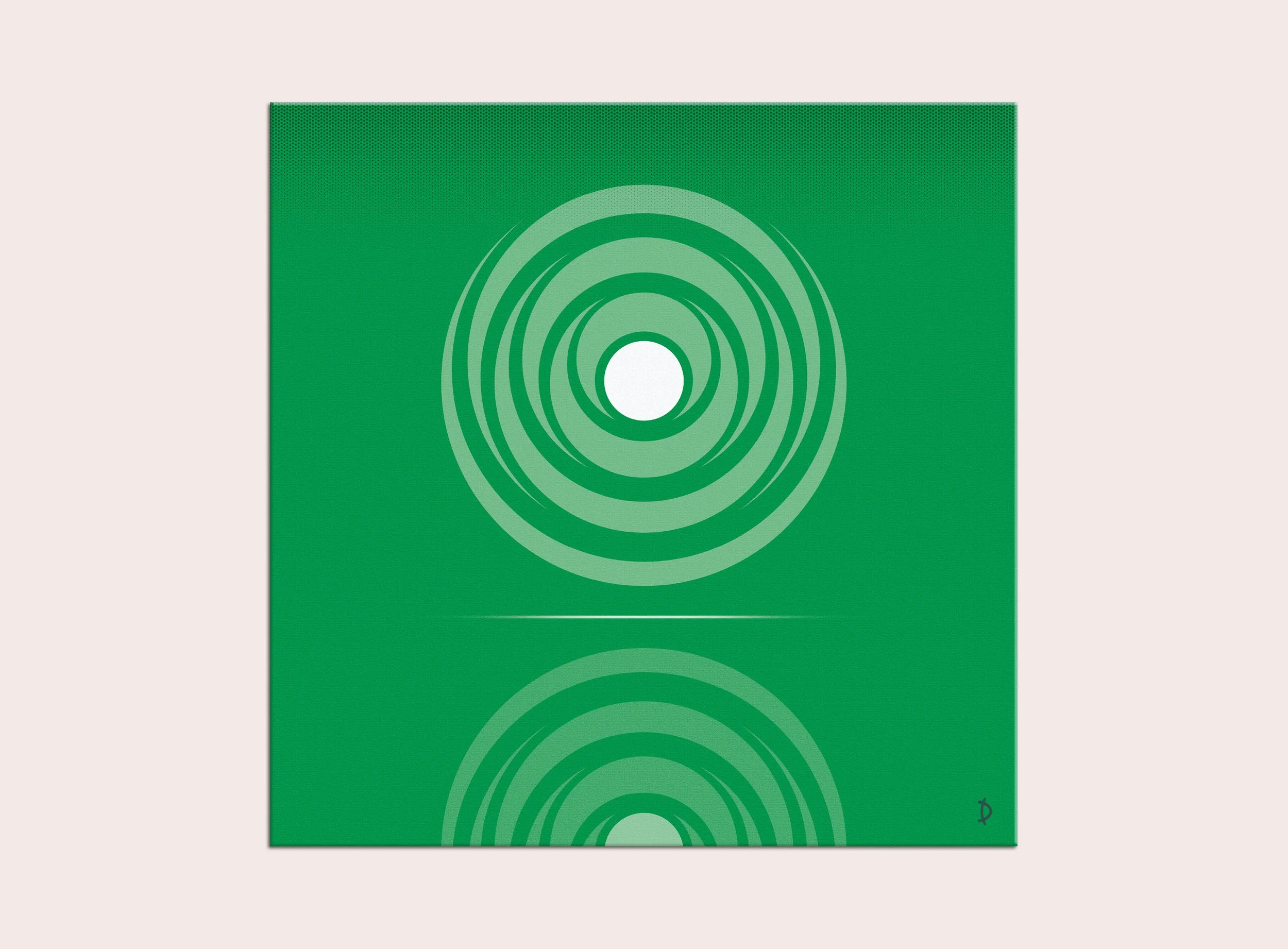 TD127 - REFLECTIVE MOON - GREEN