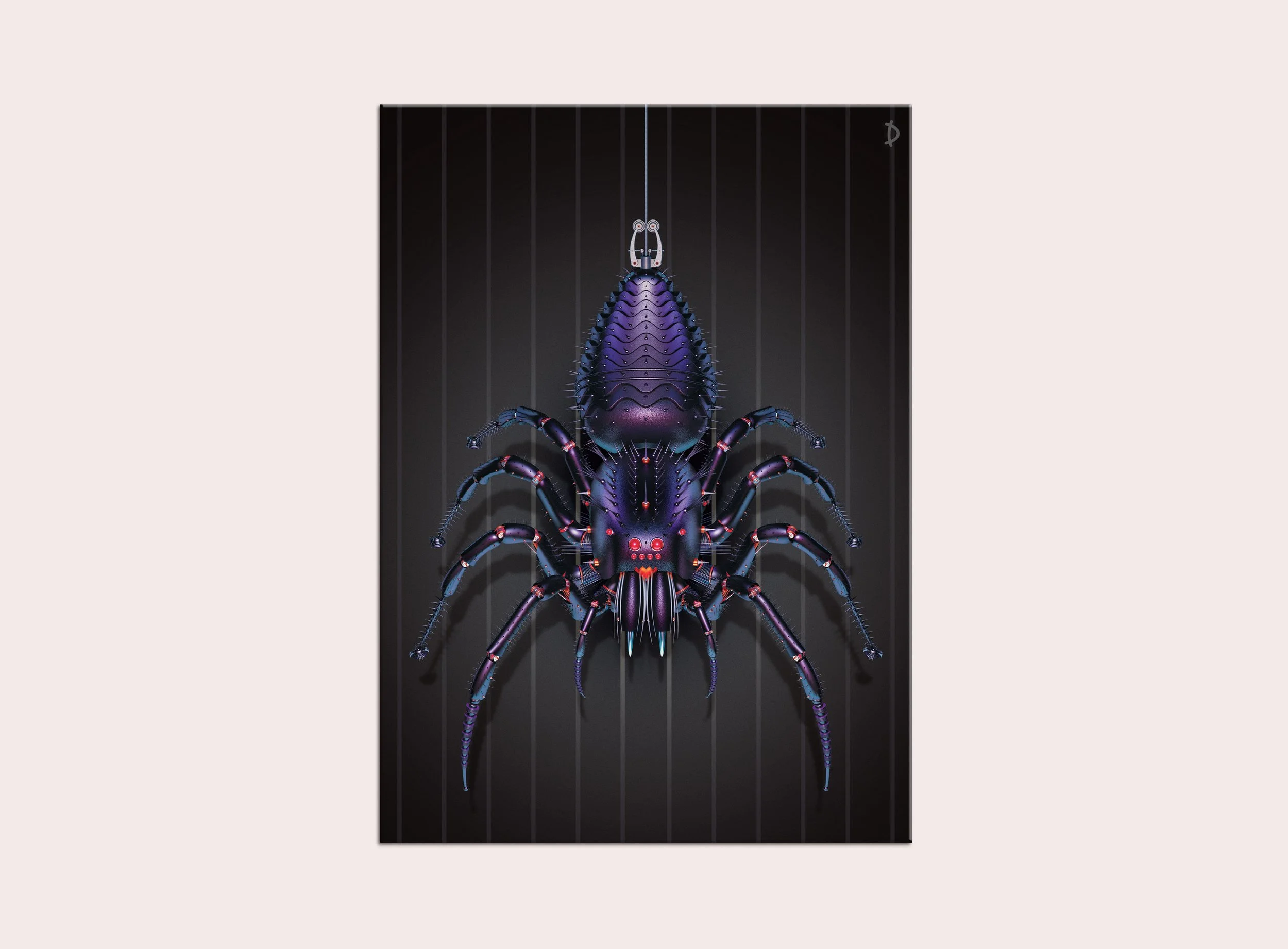TD165 - ARACHNAMACHANICUS IN BLACK - THREE