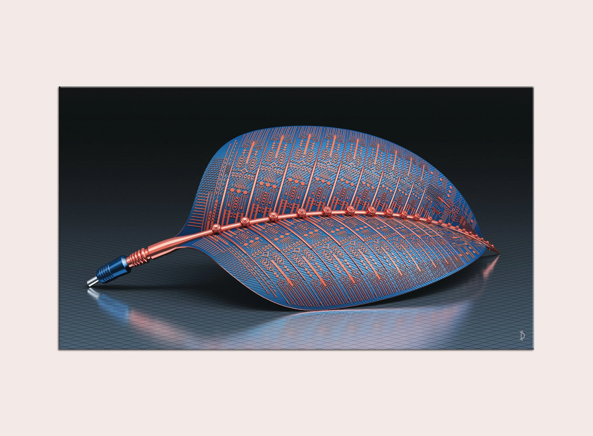 TD147 - D' ICARUS - BLUE WITH COPPER