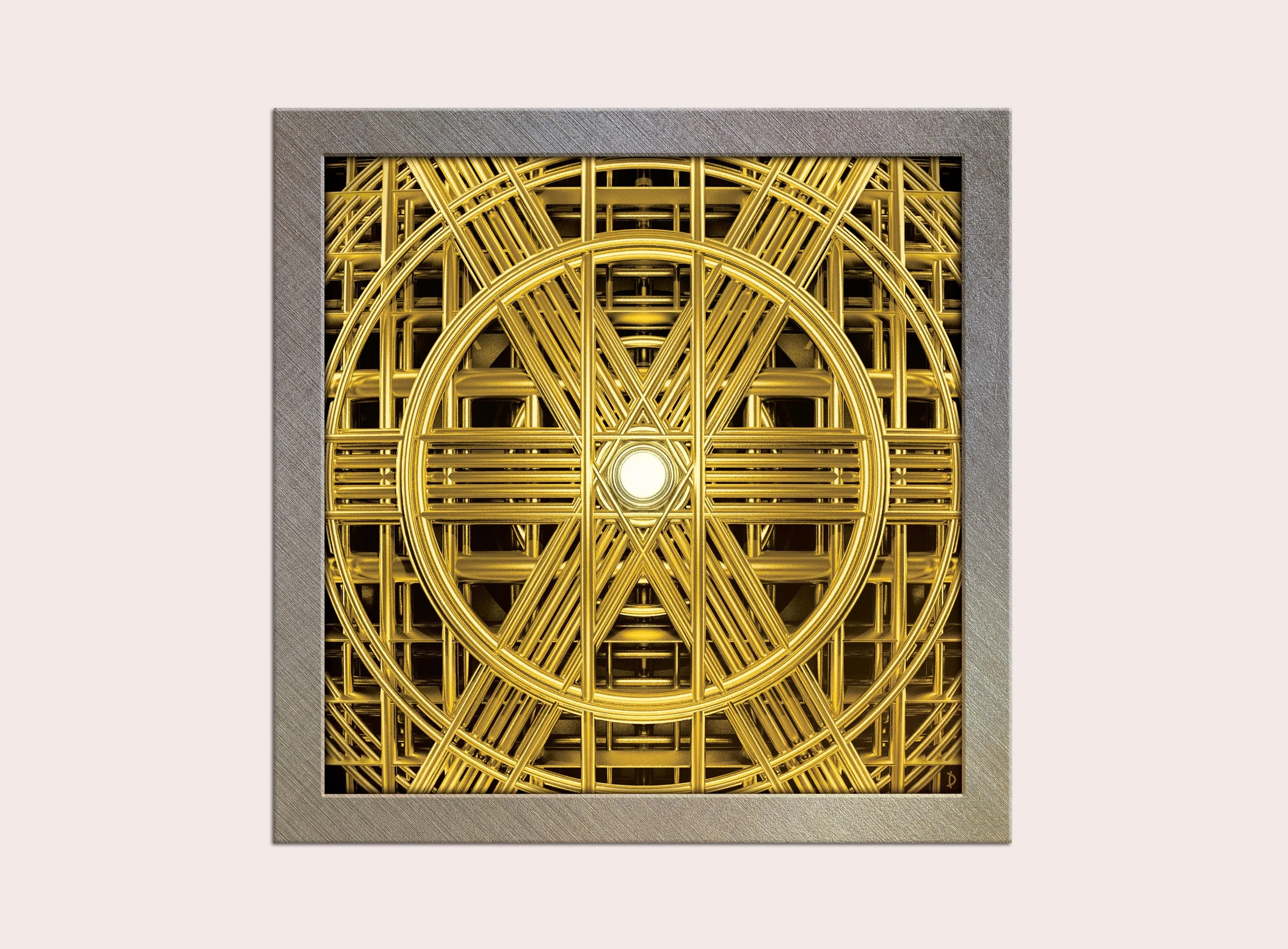 TD154 - LATTICE ONE - GOLD