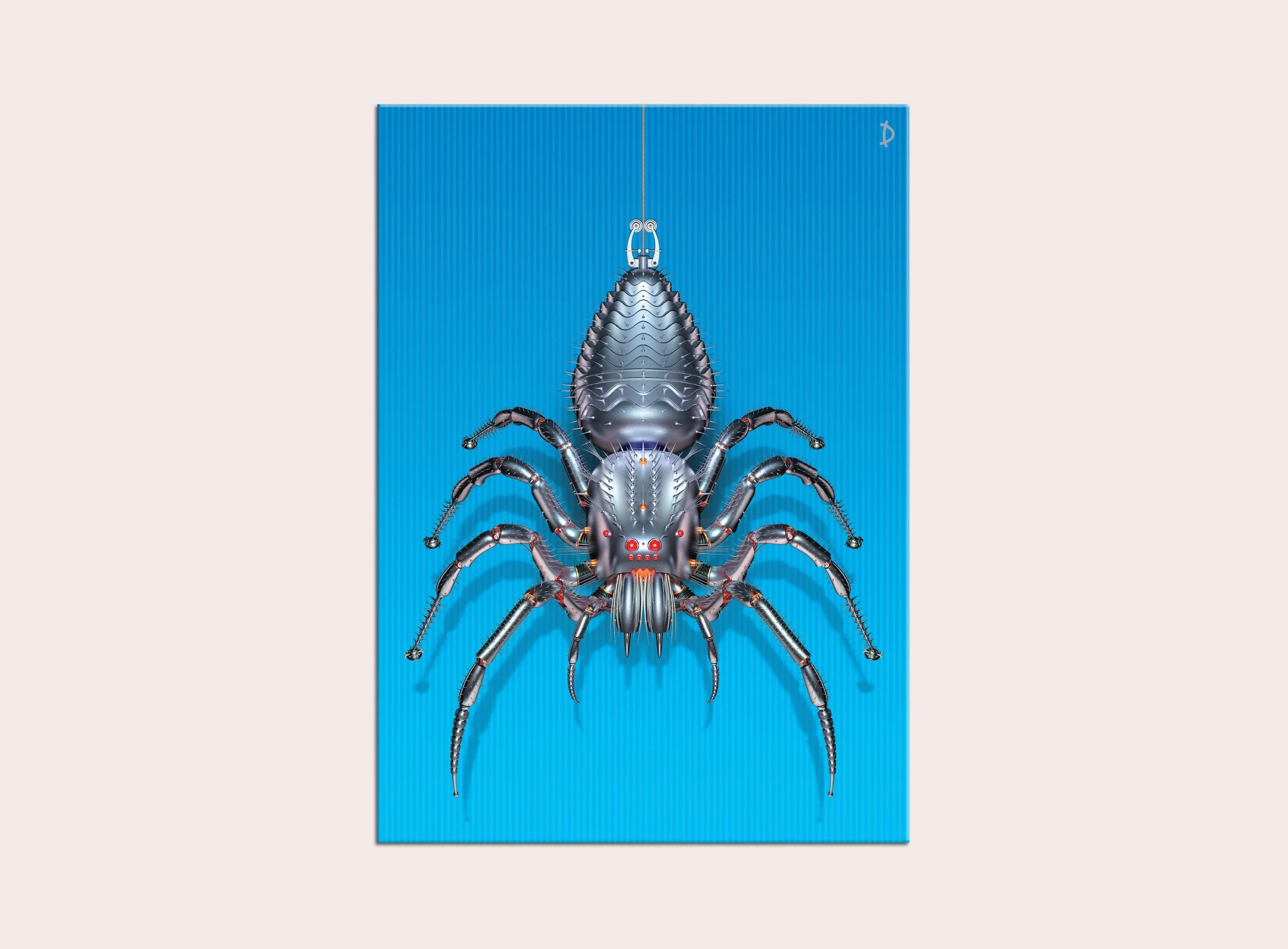 TD168 - ARACHNAMACHANICUS IN SILVER - THREE
