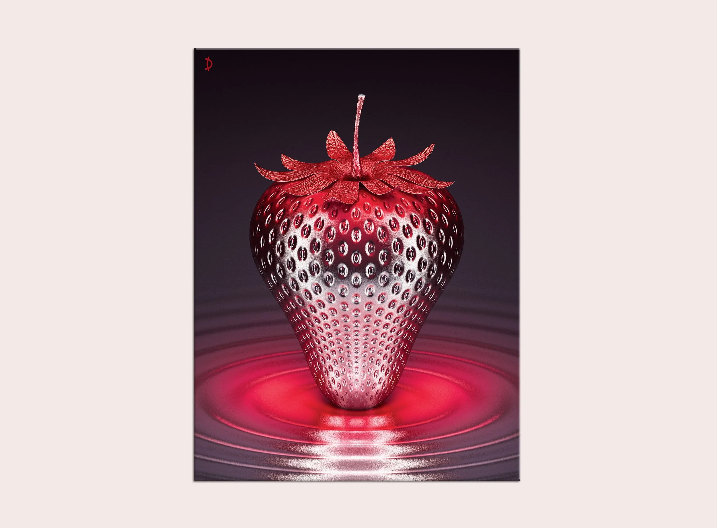 TD076 - DARK STEELBERRY IN RED