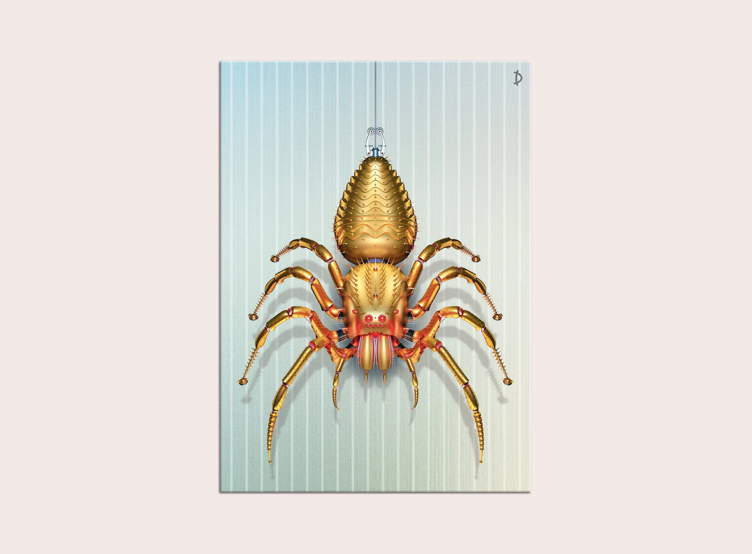 TD174 - ARACHNAMACHANICUS IN GOLD - THREE