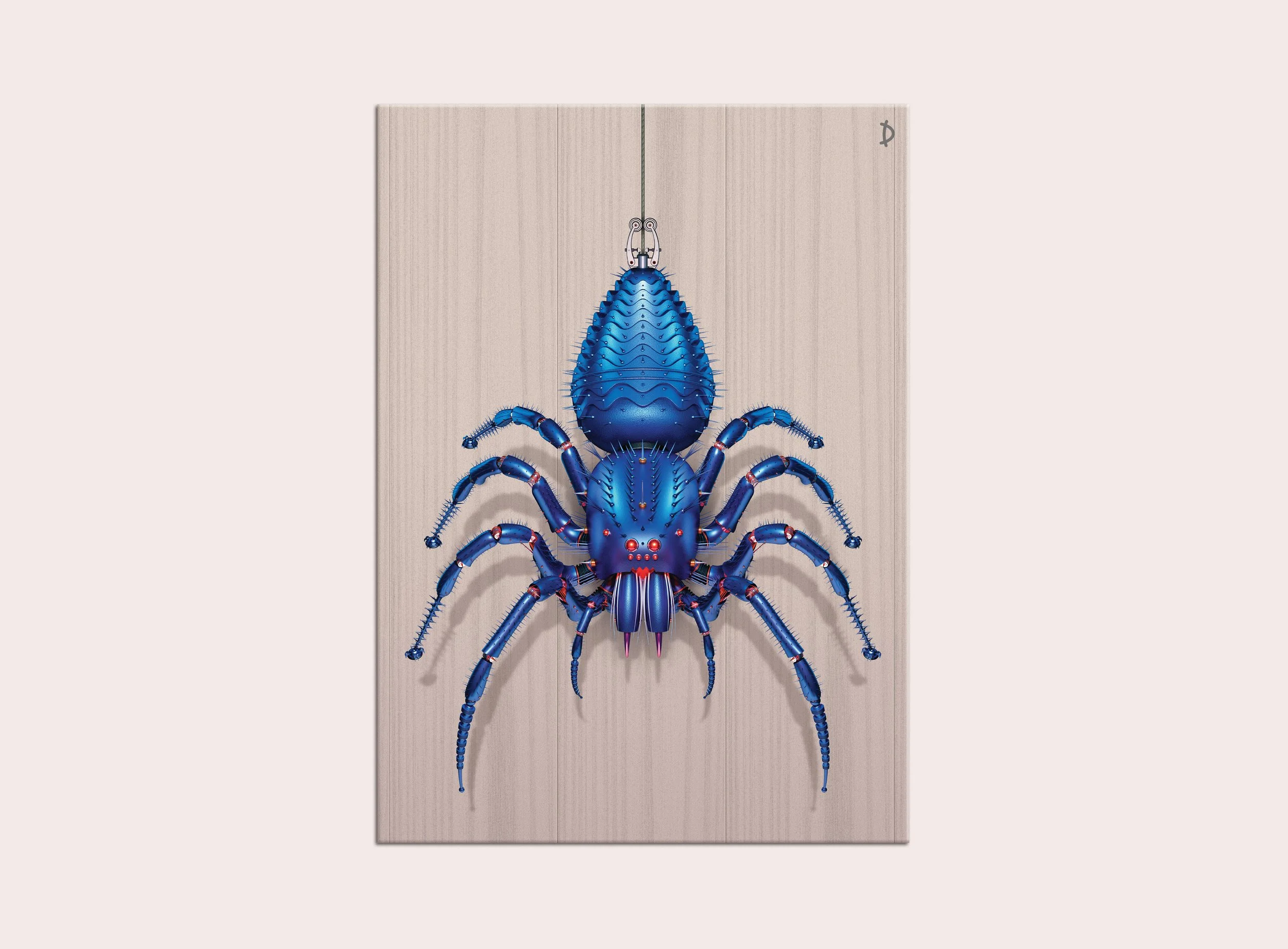 TD171 - ARACHNAMACHANICAUS IN BLUE - THREE