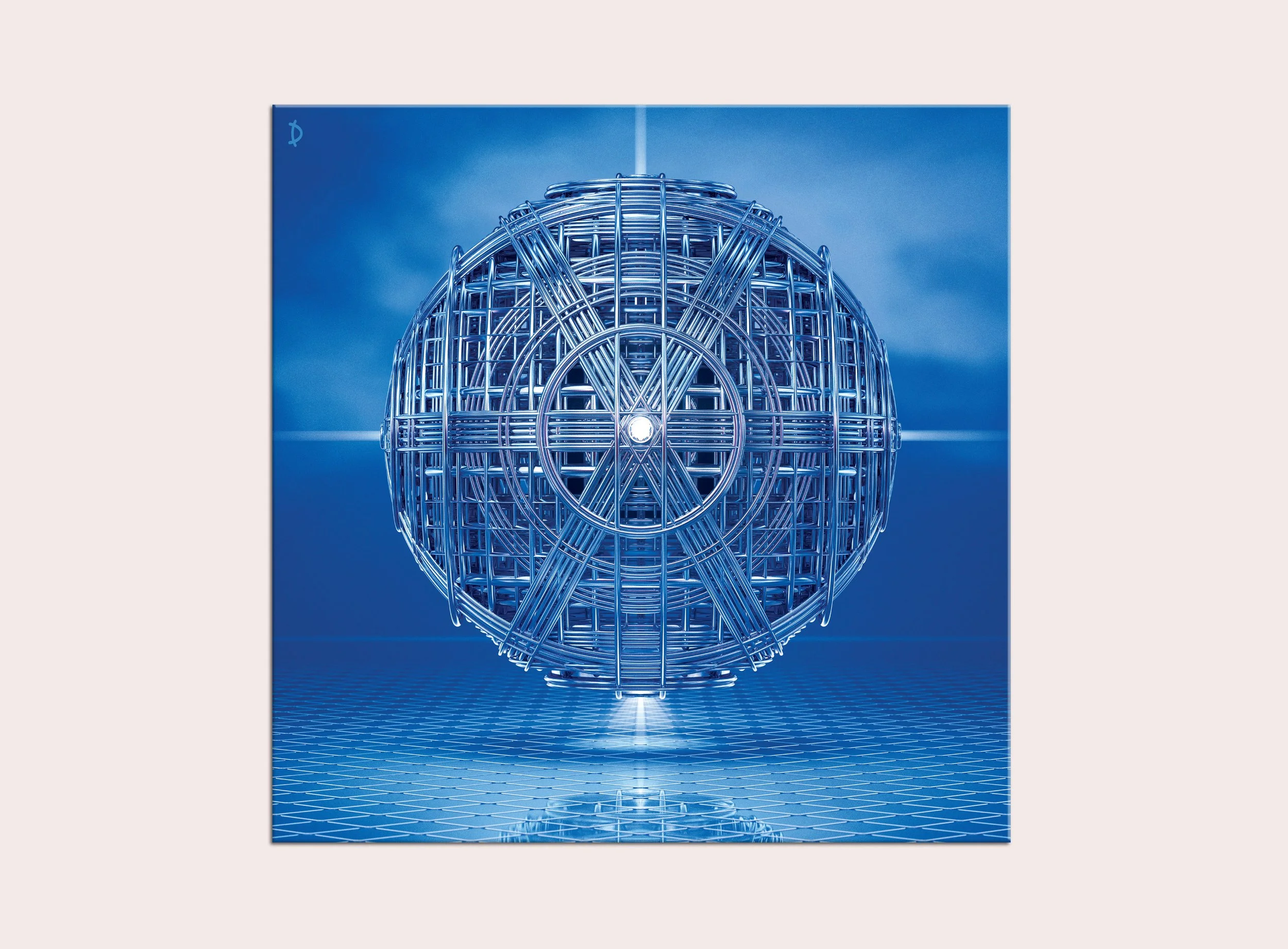 TD182 - SPHERICAL ONE  IN BLUE