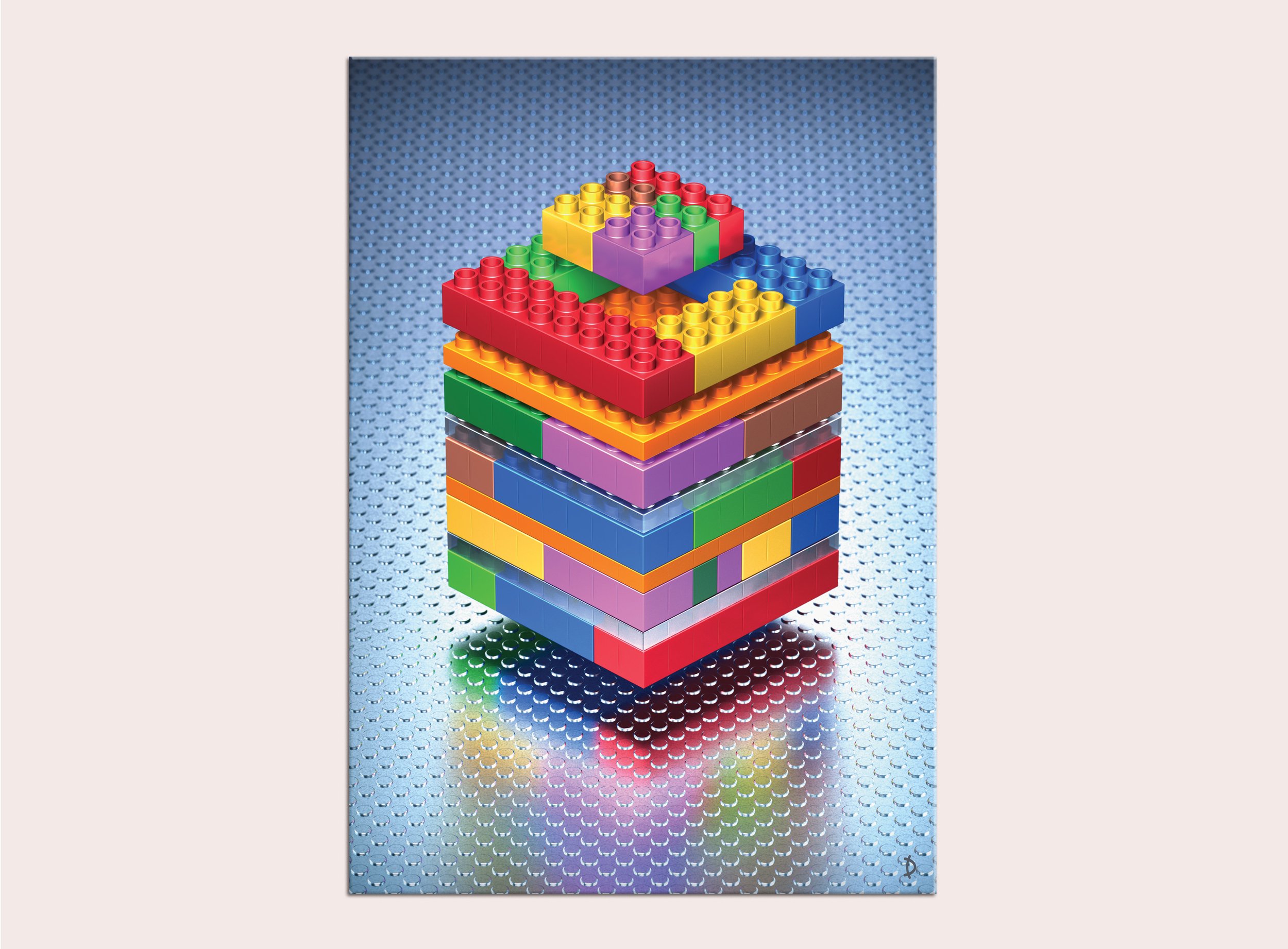 TD219 - LEVITATING BLOCKS - ALL THE COLOURS