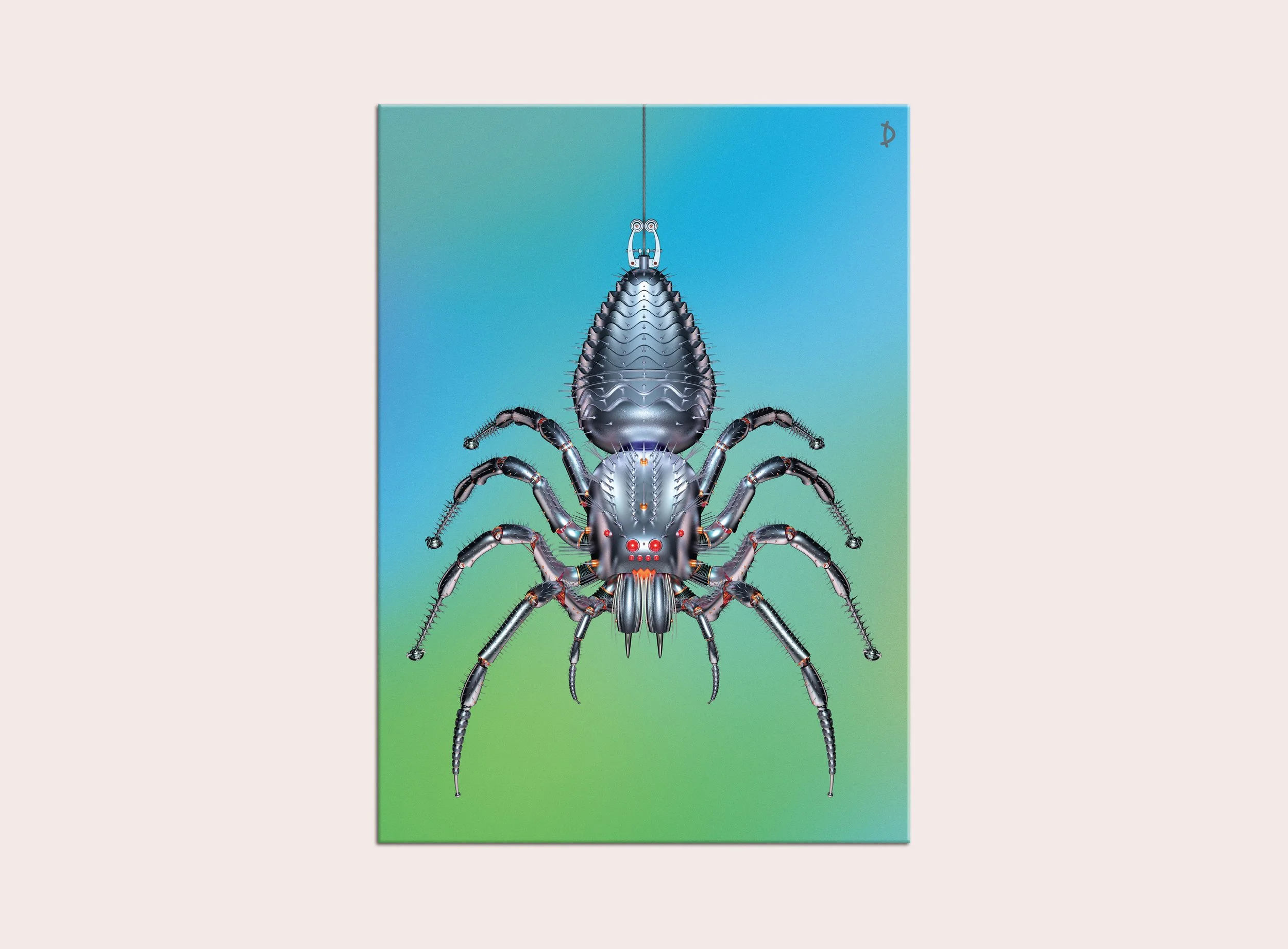 TD166 - ARACHNAMACHANICUS IN SILVER - ONE