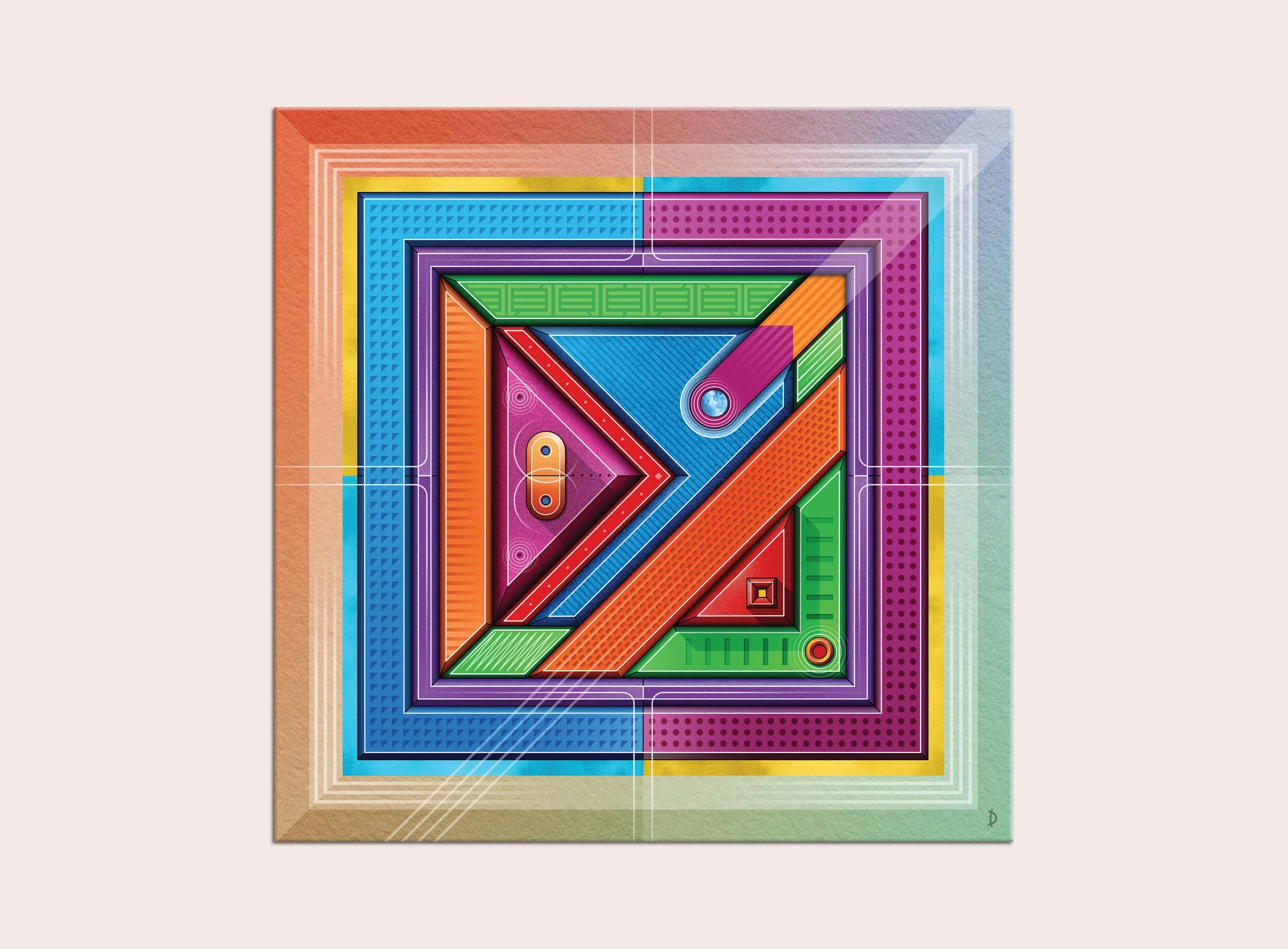 TD064 - INTERSECTED SQUARE ONE