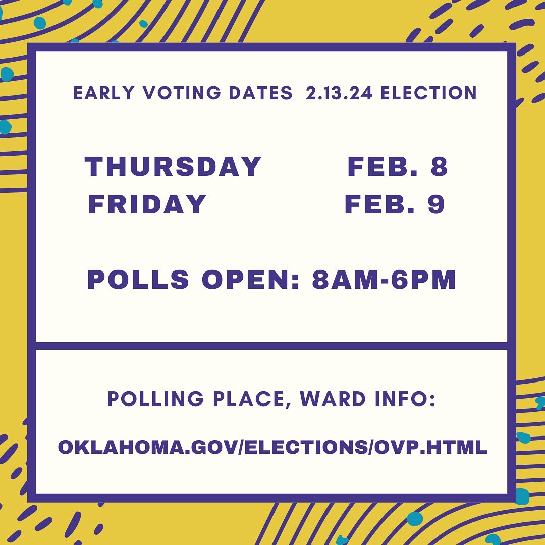 Today is the first day to vote early in the Feb. 13th City Council election. 

Polls are open 8-6 p.m Thursday, Feb 8th and Friday, Feb 9th this week. 

Regular voting day hours are 7am-7pm on Tuesday, Feb. 13.

Remember!

Reapportionment made all No