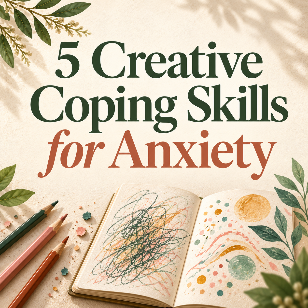 5 Creative Coping Skills for Anxiety