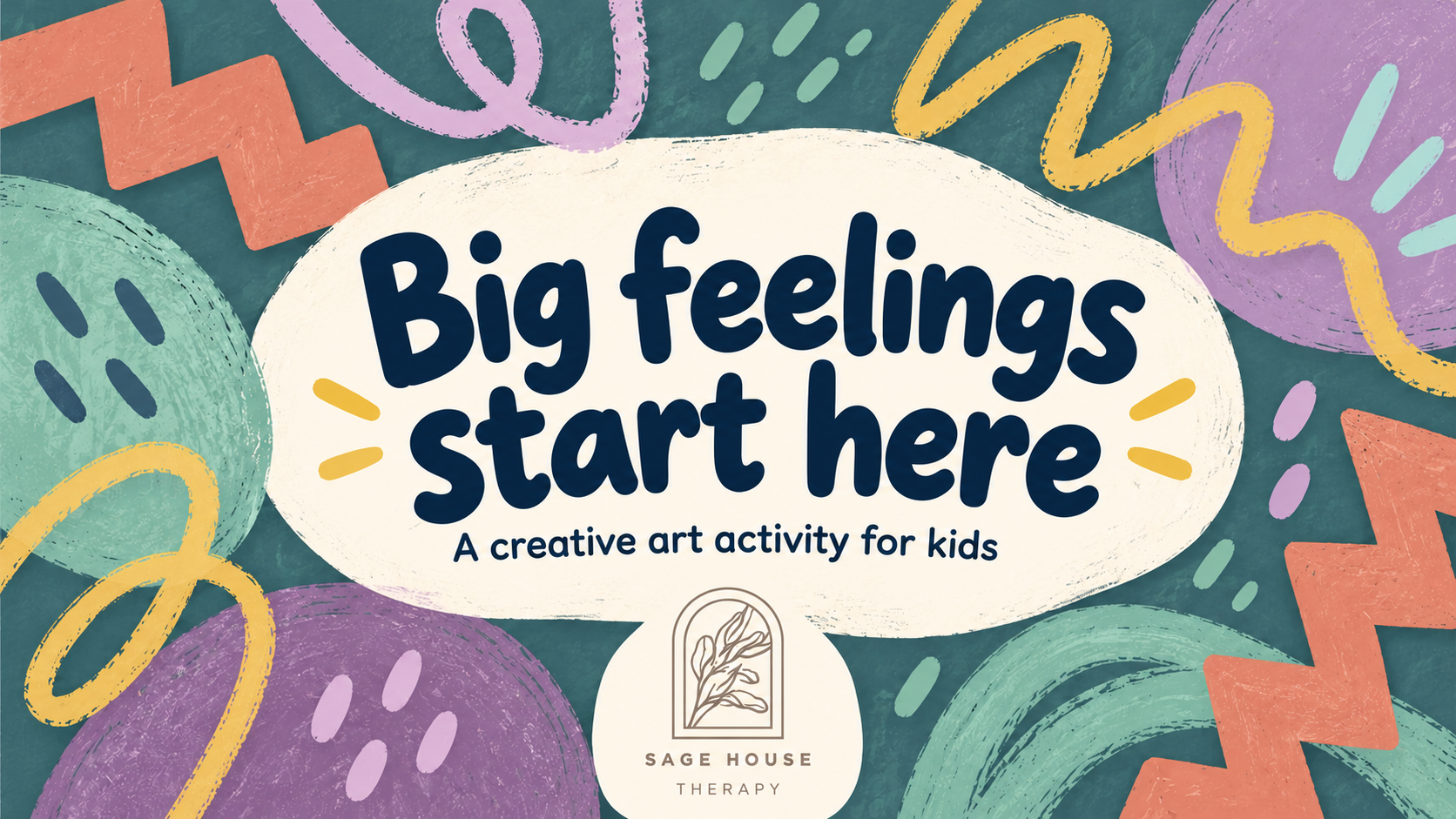 An Art Activity to Help Kids Express Big Emotions
