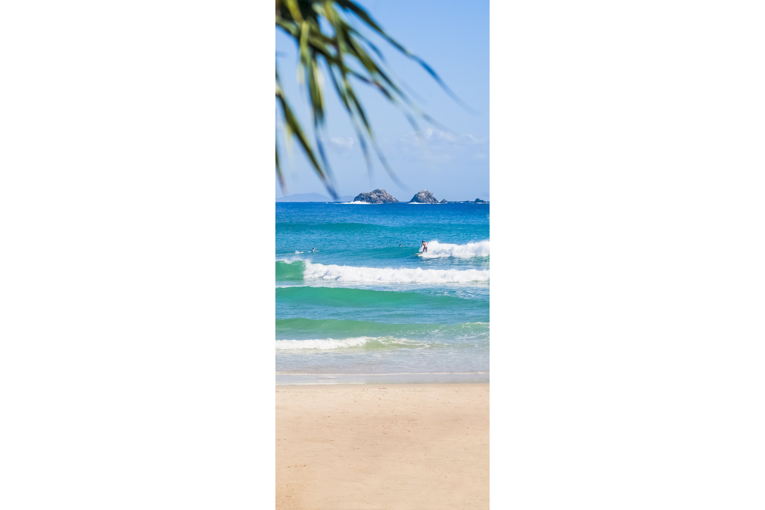 Wategos Beach Surfing - John Derrey Photography