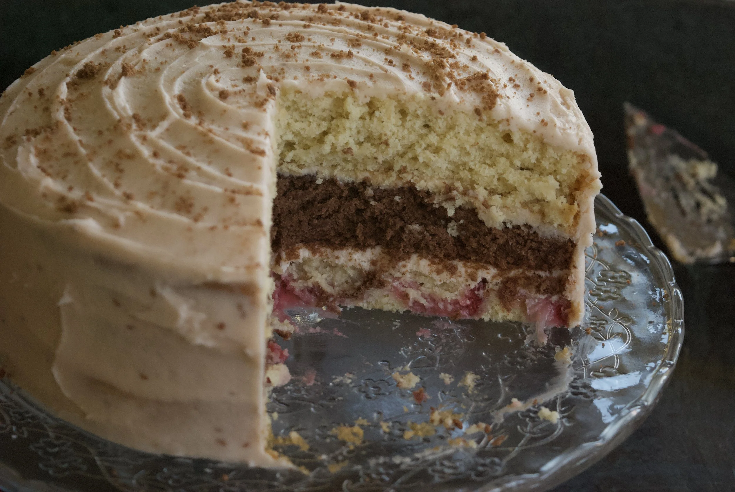 Gluten-Free Neapolitan Cake 